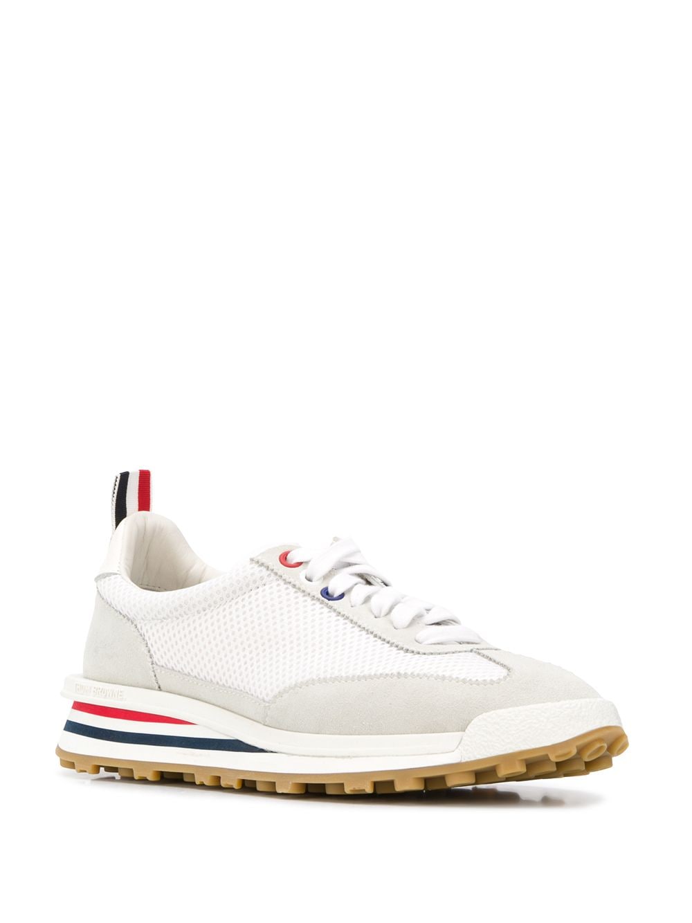 Thom Browne FFD054A Woman White Sneakers - Zuklat