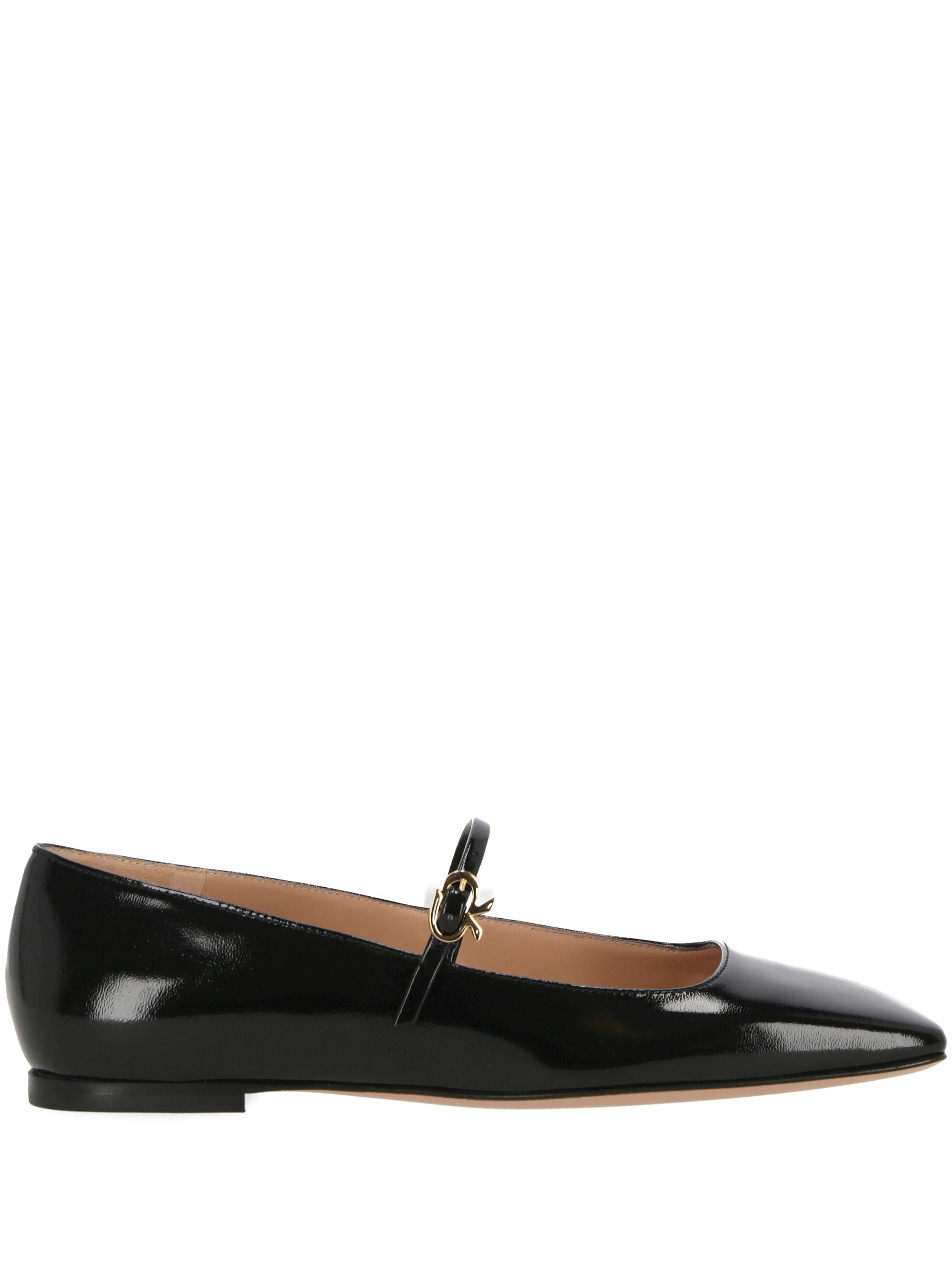 Gianvito Rossi G2224605CUO Woman Black Flat shoes - Zuklat