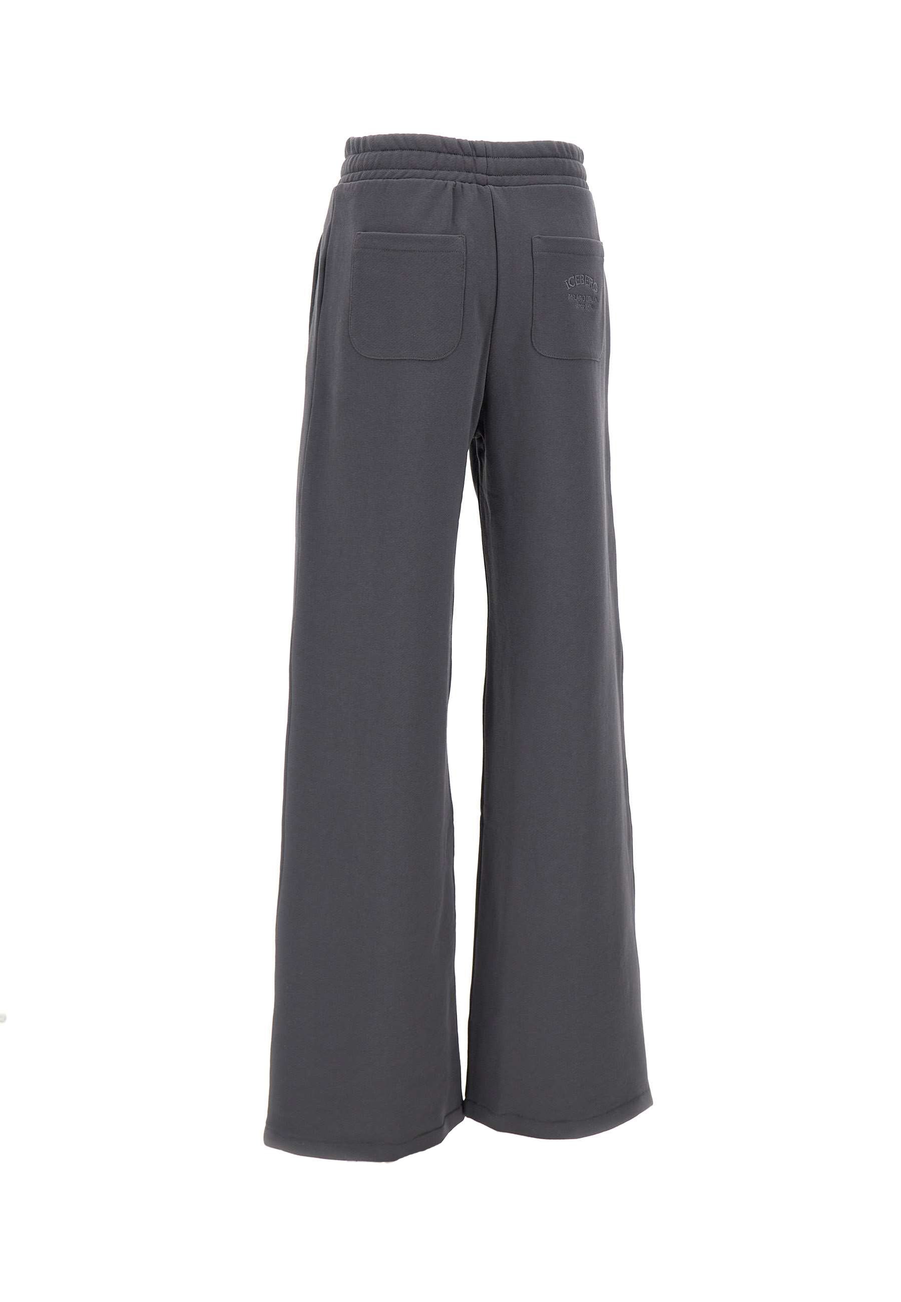 Iceberg B031 Woman Grey Trousers - Zuklat