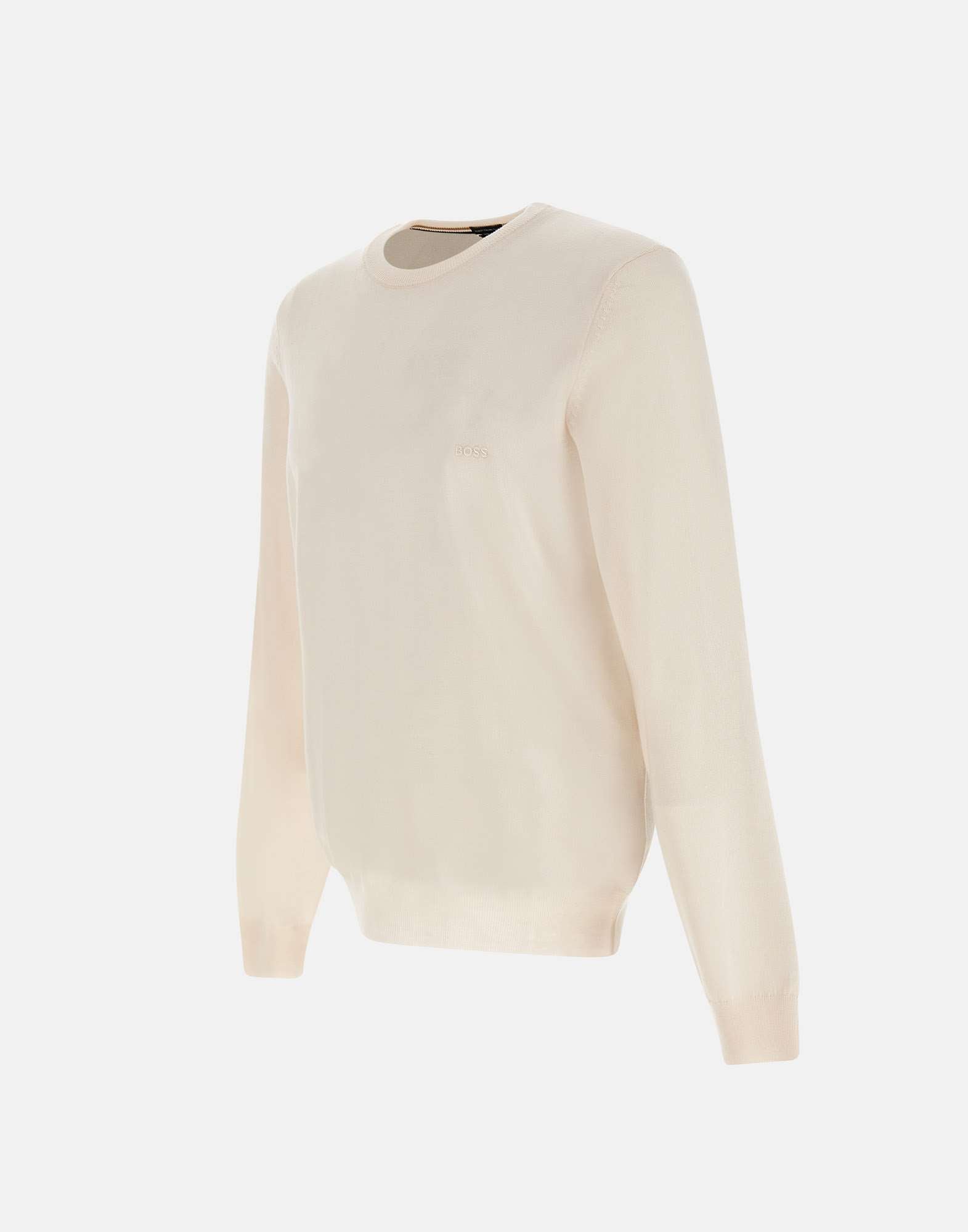 BOSS 50476364 Man White Sweaters - Zuklat