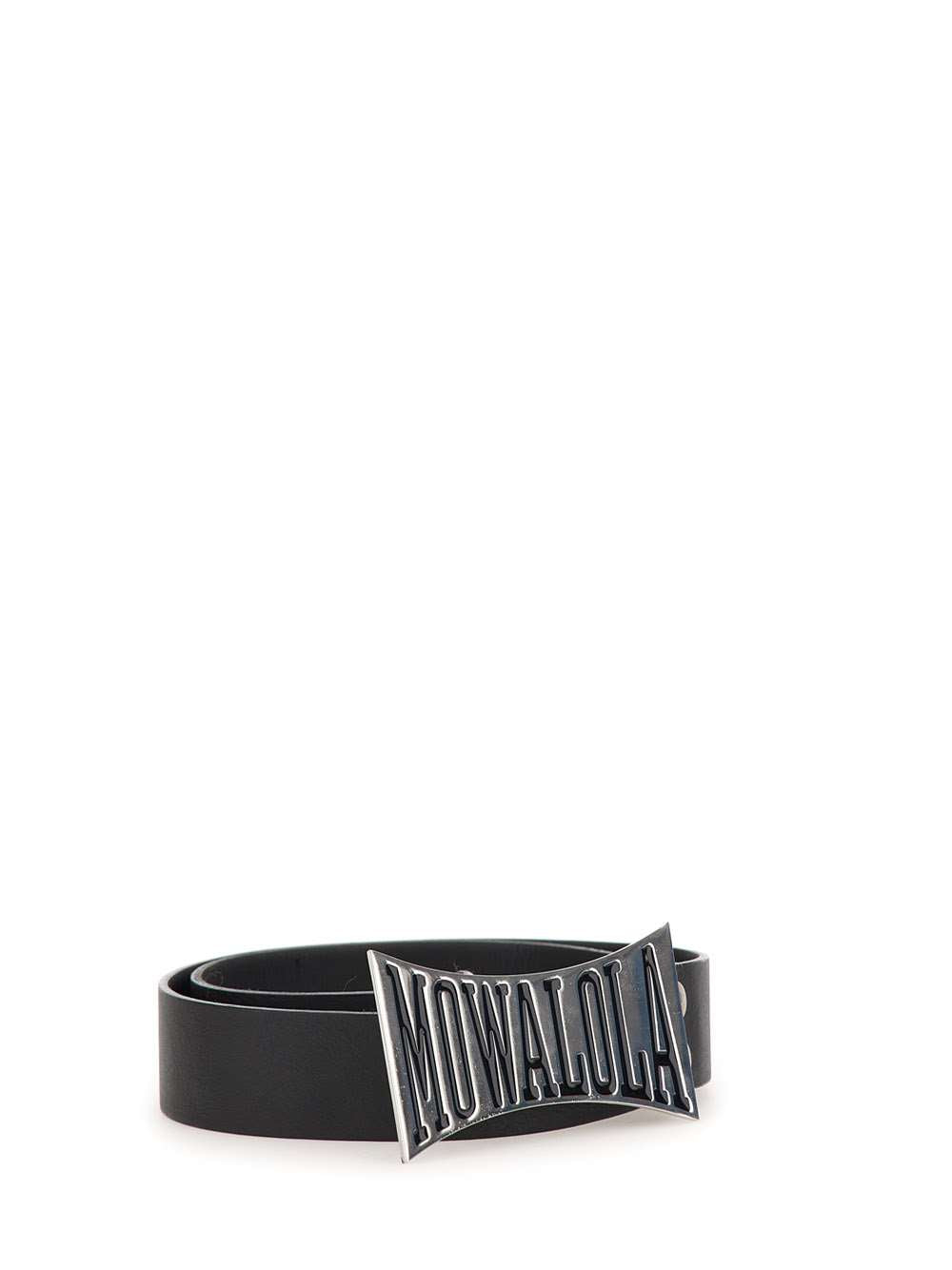 MOWALOLA MOSS24BE02036 Unisex Black Belts - Zuklat