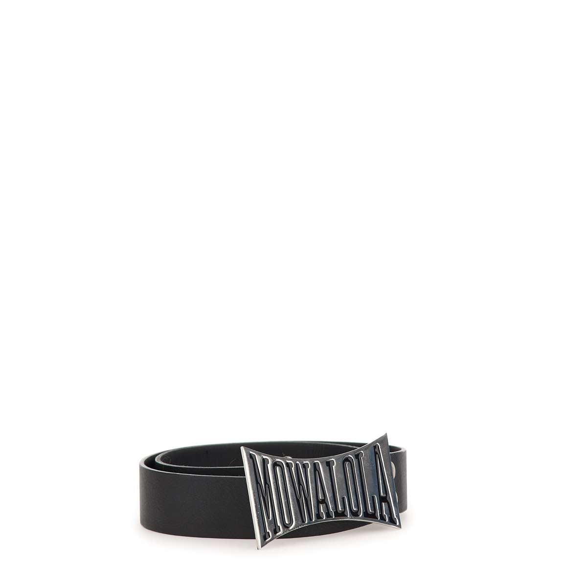 MOWALOLA MOSS24BE02036 Unisex Black Belts - Zuklat