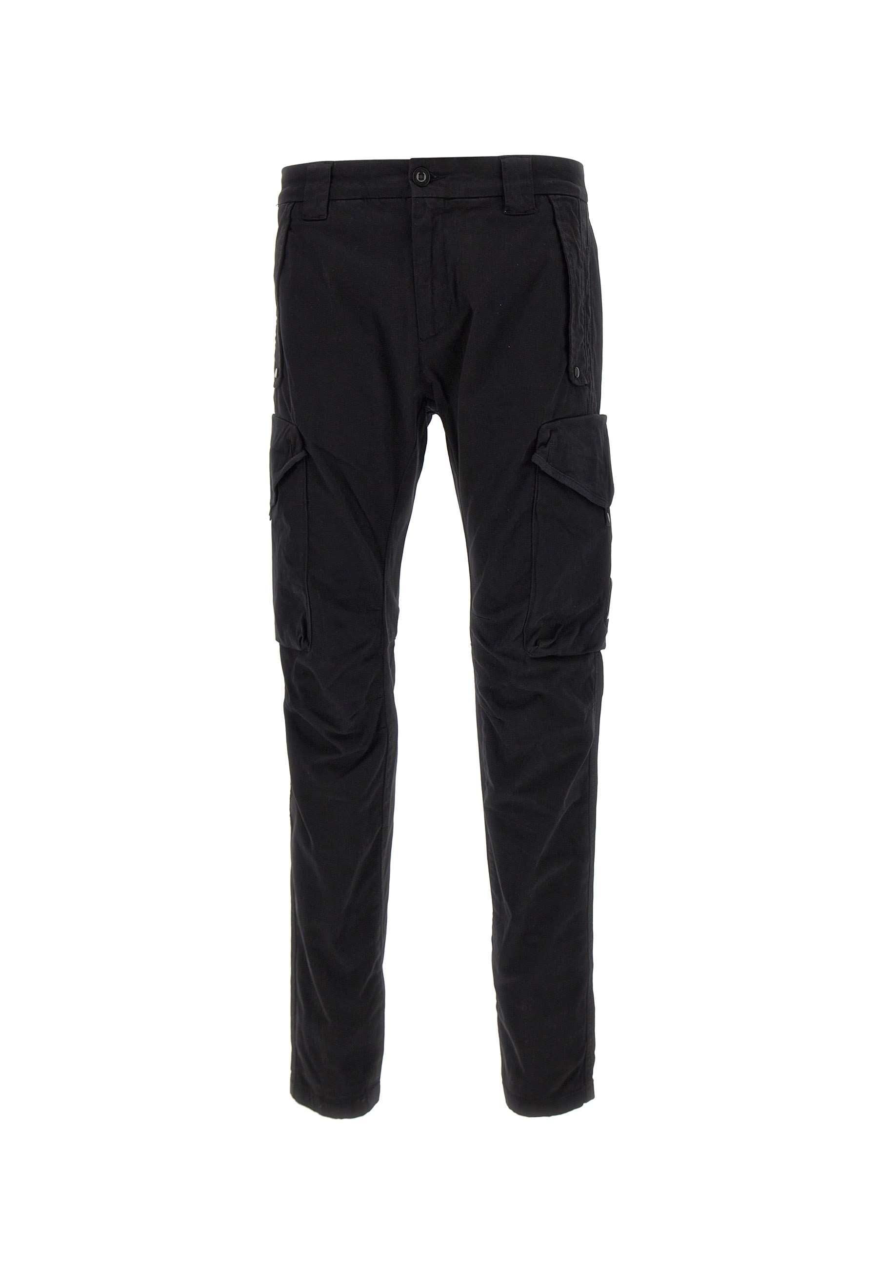 C.P. COMPANY 17CMPA058A Man Black Trousers - Zuklat