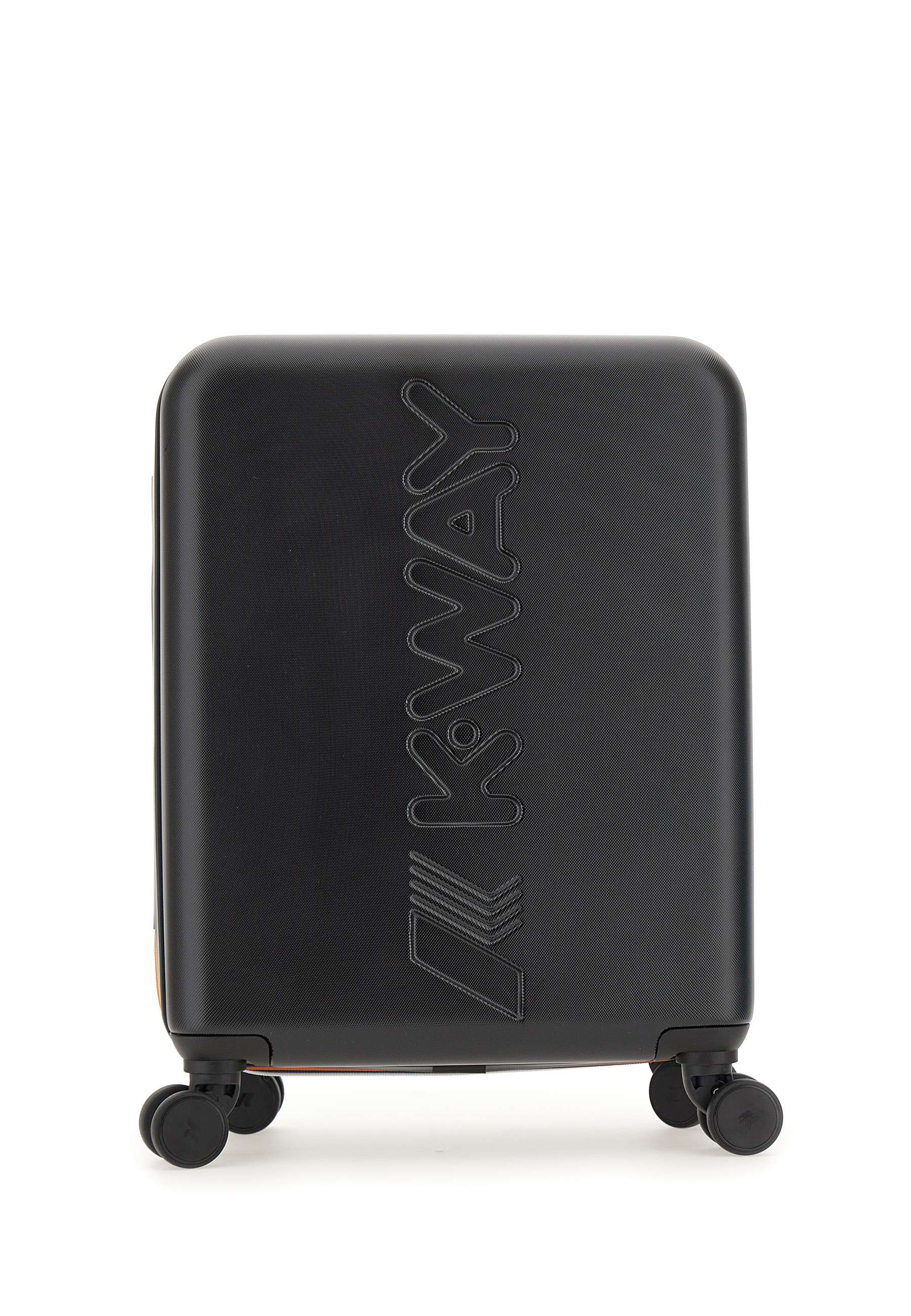 K-Way K11416W Unisex Black Suitcases - Zuklat