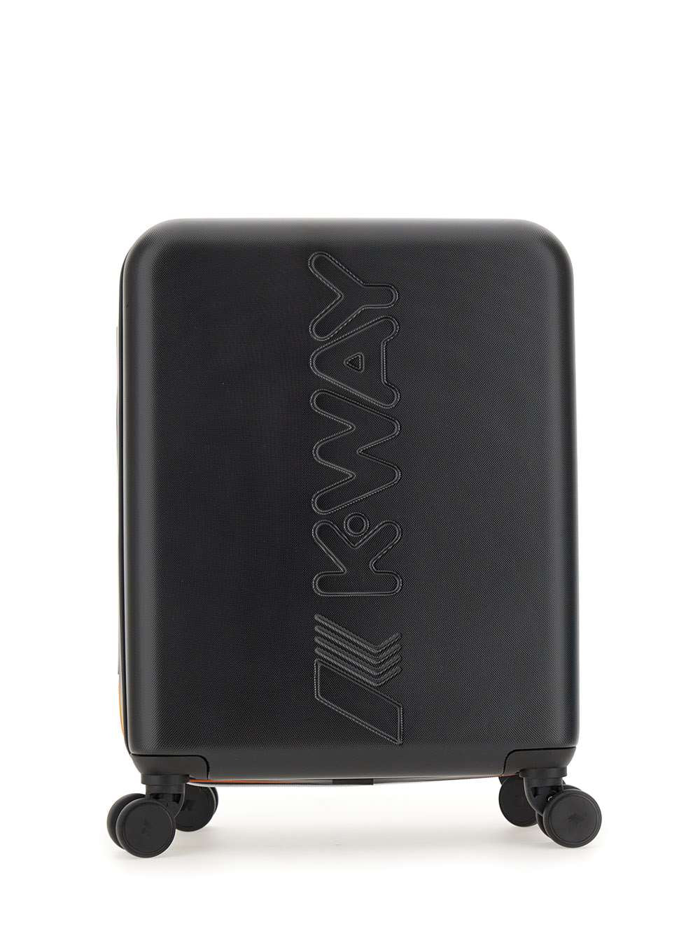 K-Way K11416W Unisex Black Suitcases - Zuklat