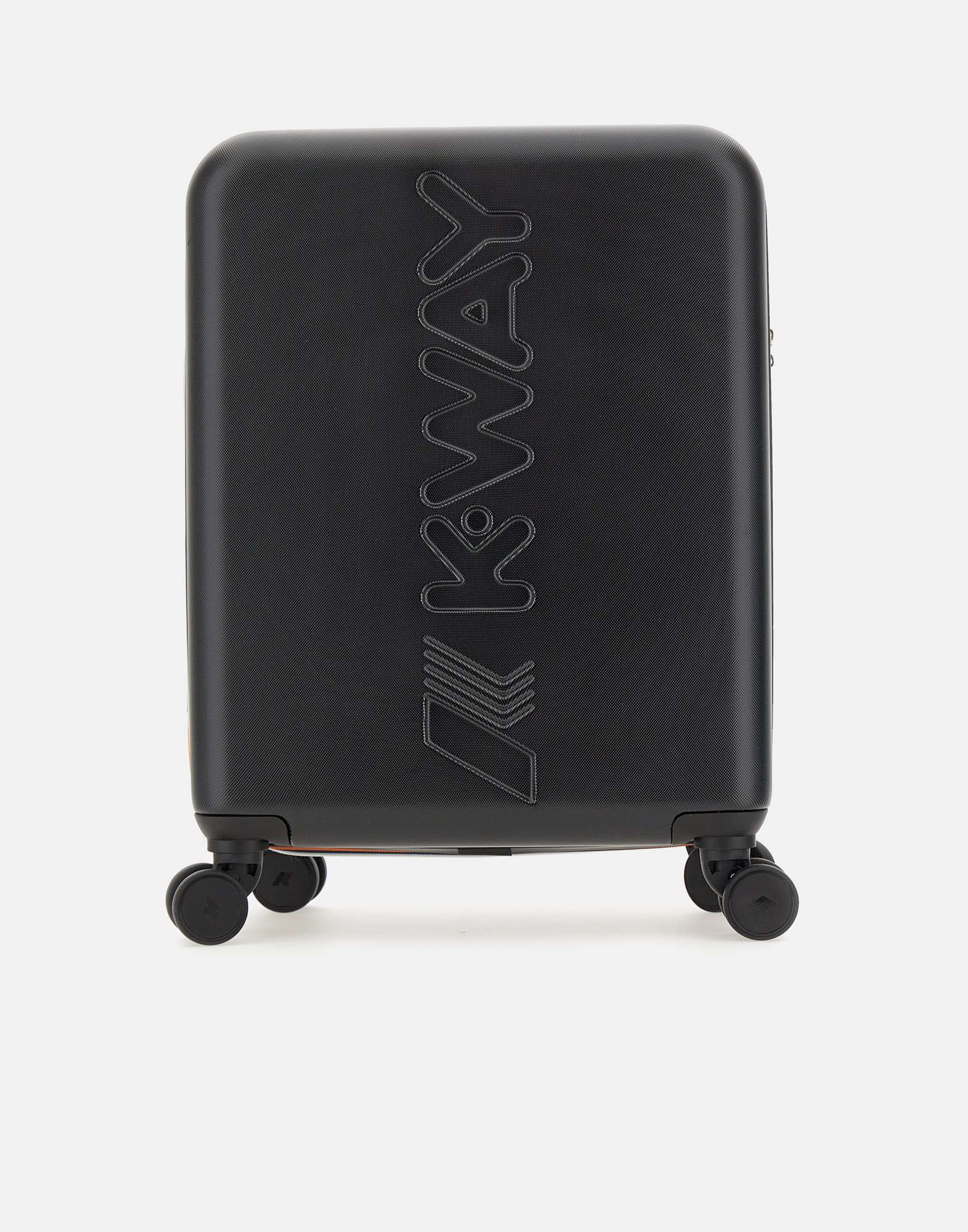 K-Way K11416W Unisex Black Suitcases - Zuklat