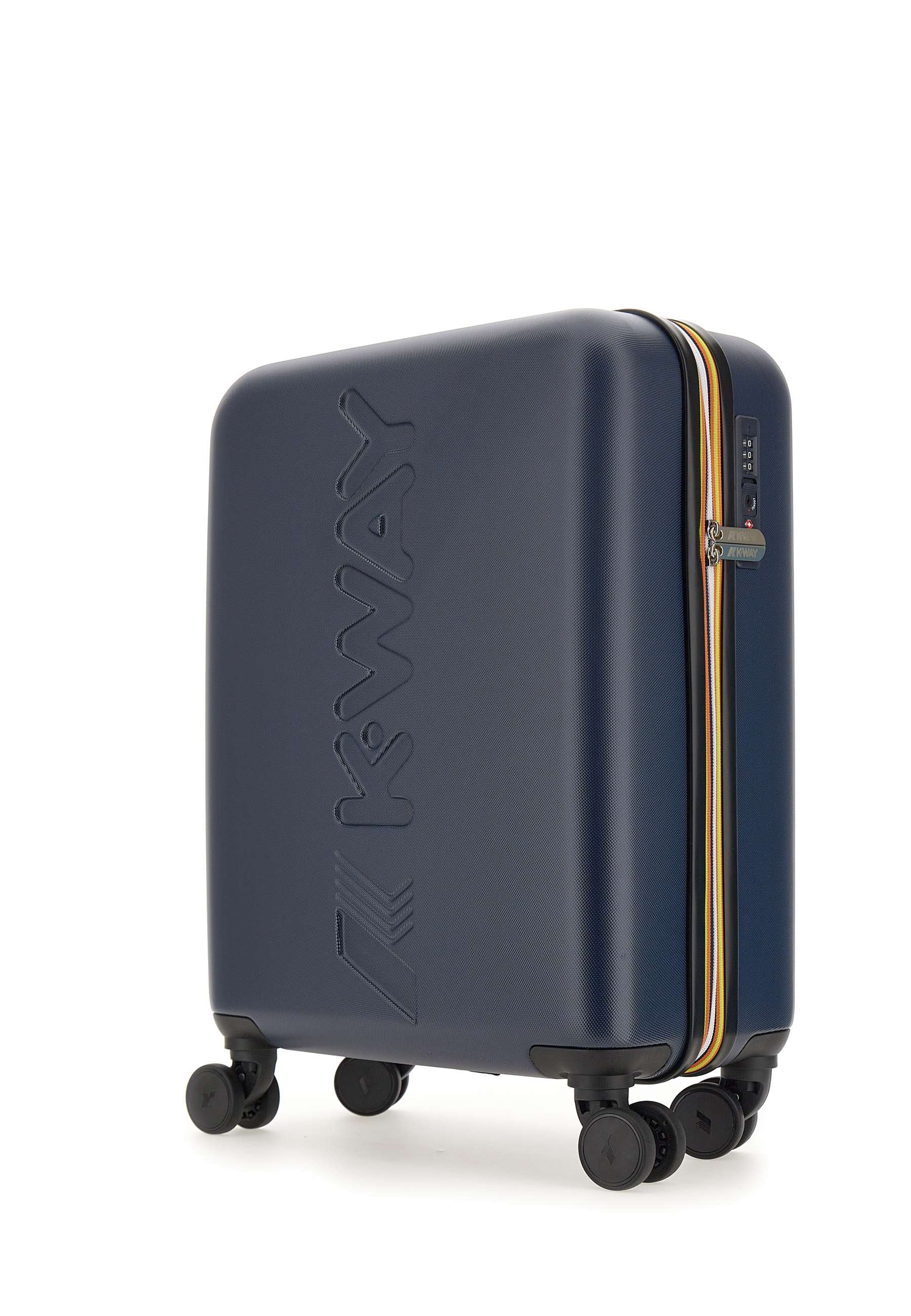 K-Way K11416W Unisex Blue Suitcases - Zuklat