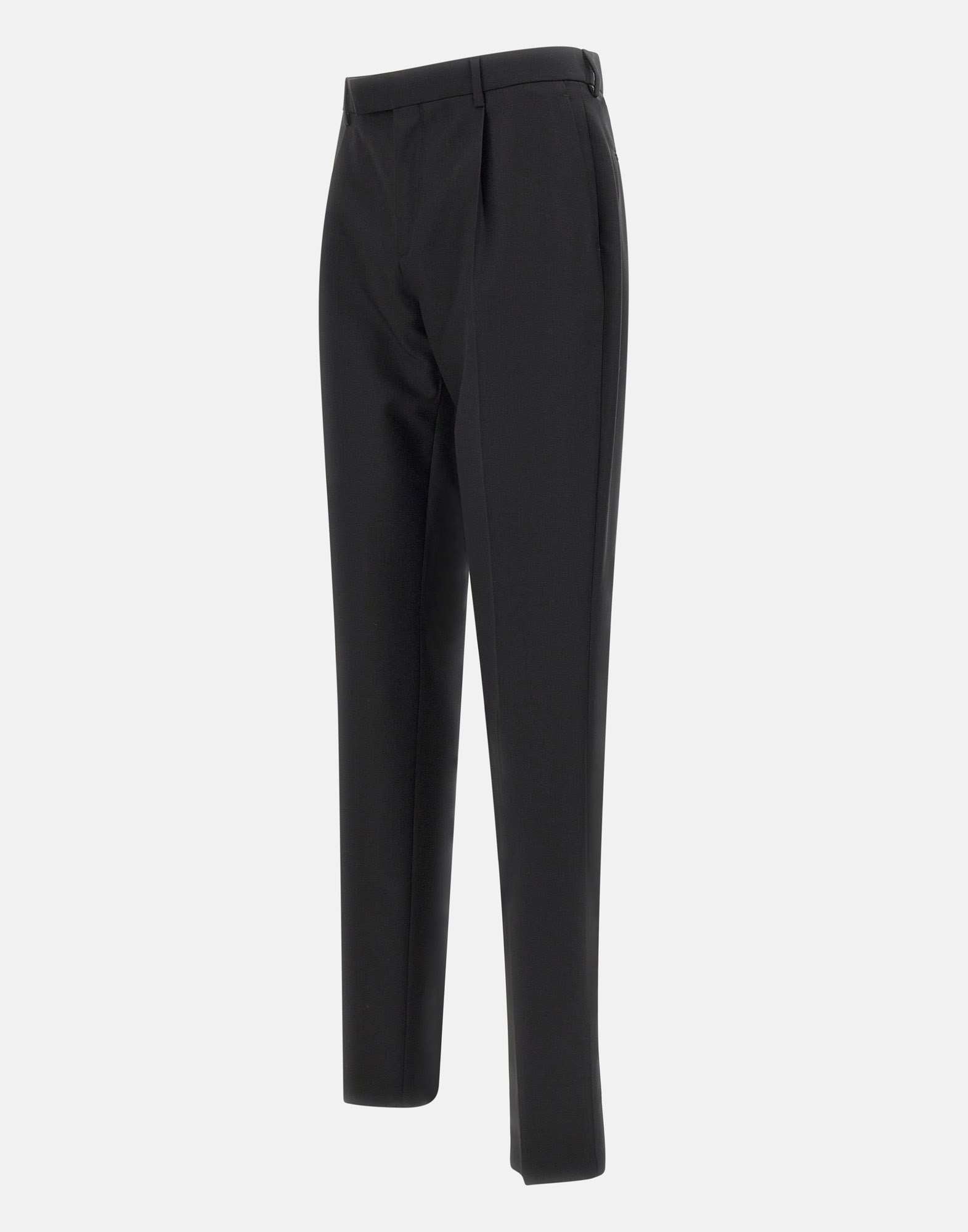 Lardini IVMALI Man Black Trousers - Zuklat