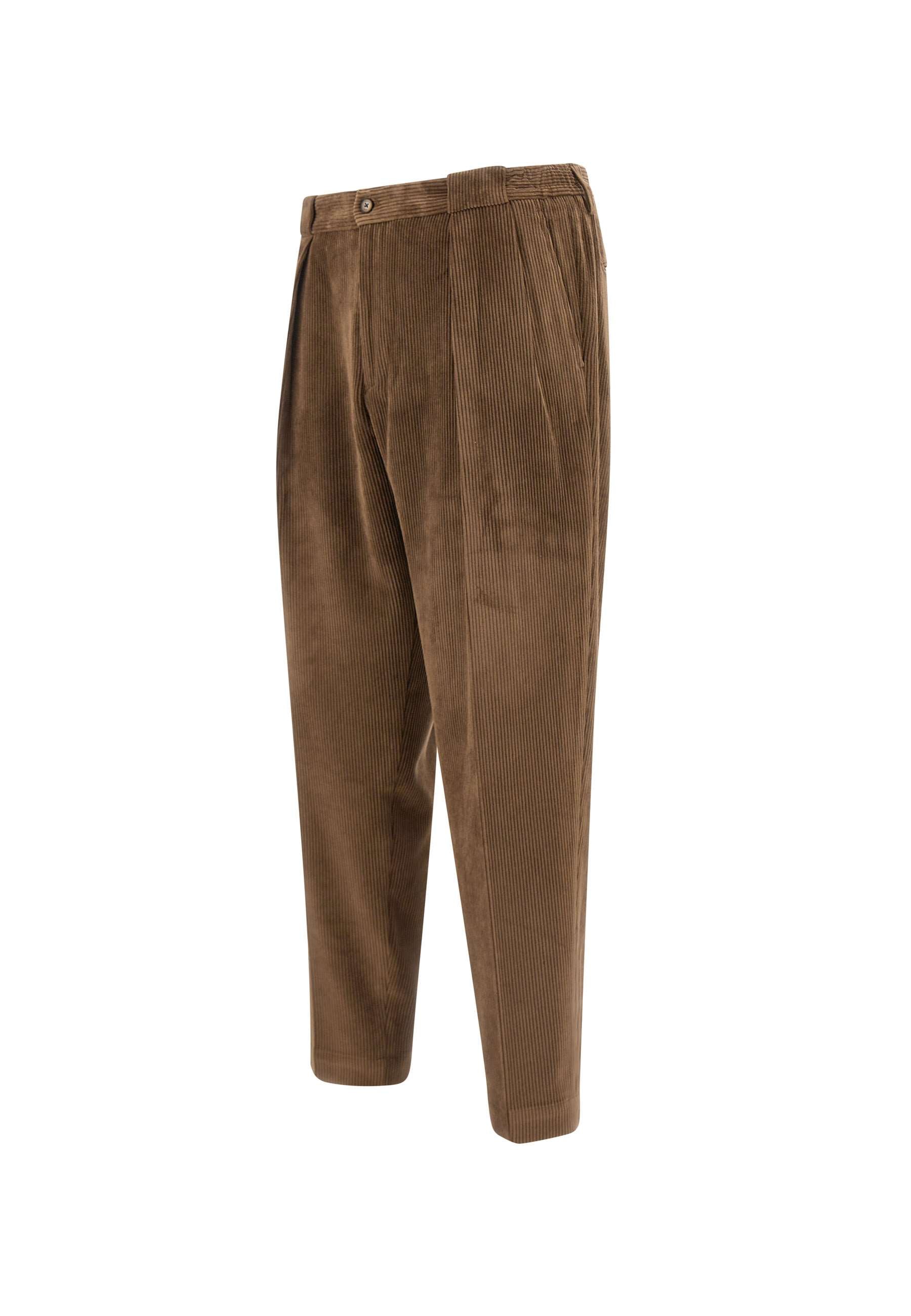 Briglia PORTOBELLOS Man Brown Trousers - Zuklat