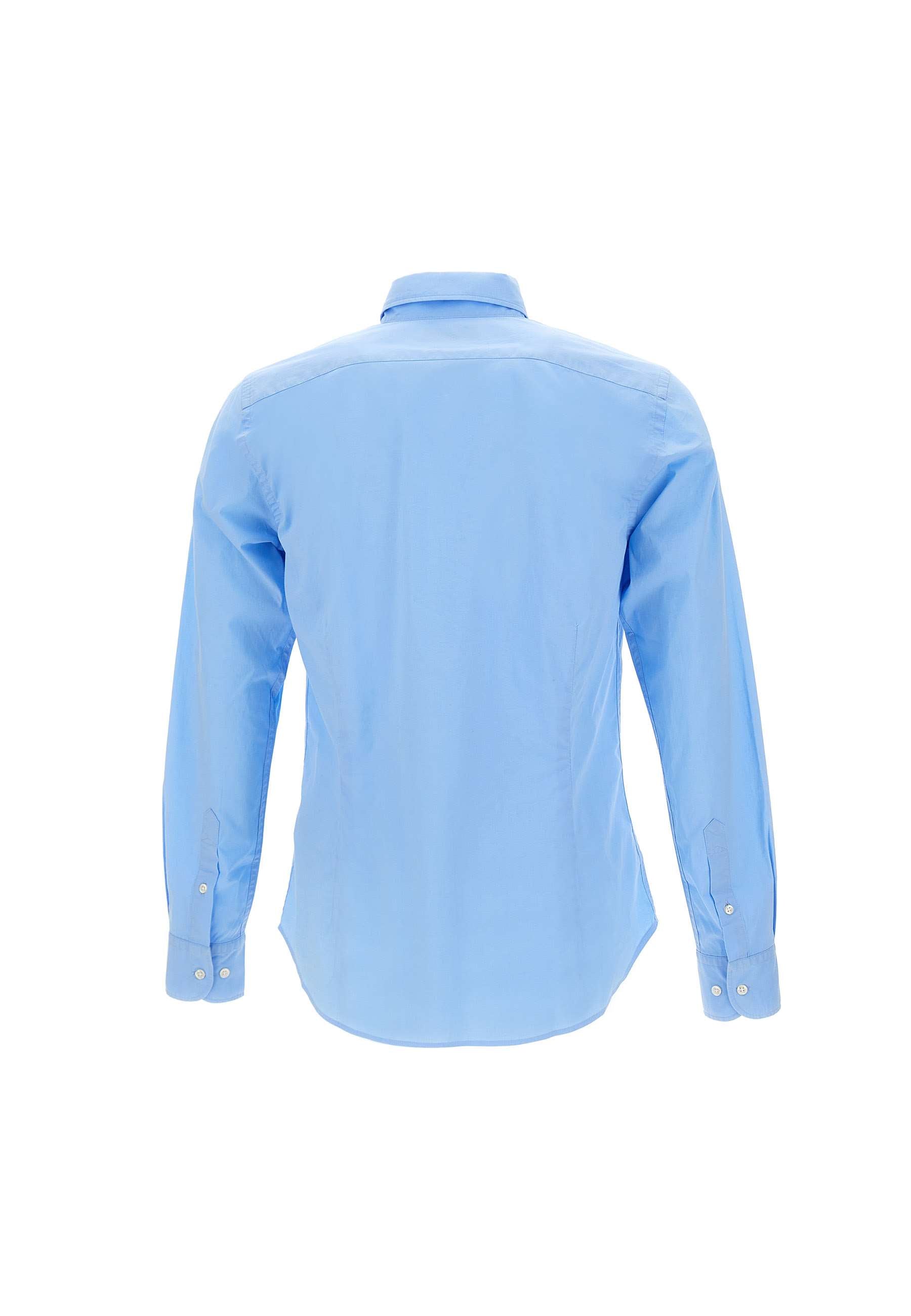 La Martina CCMC02 Man Blue Shirts - Zuklat