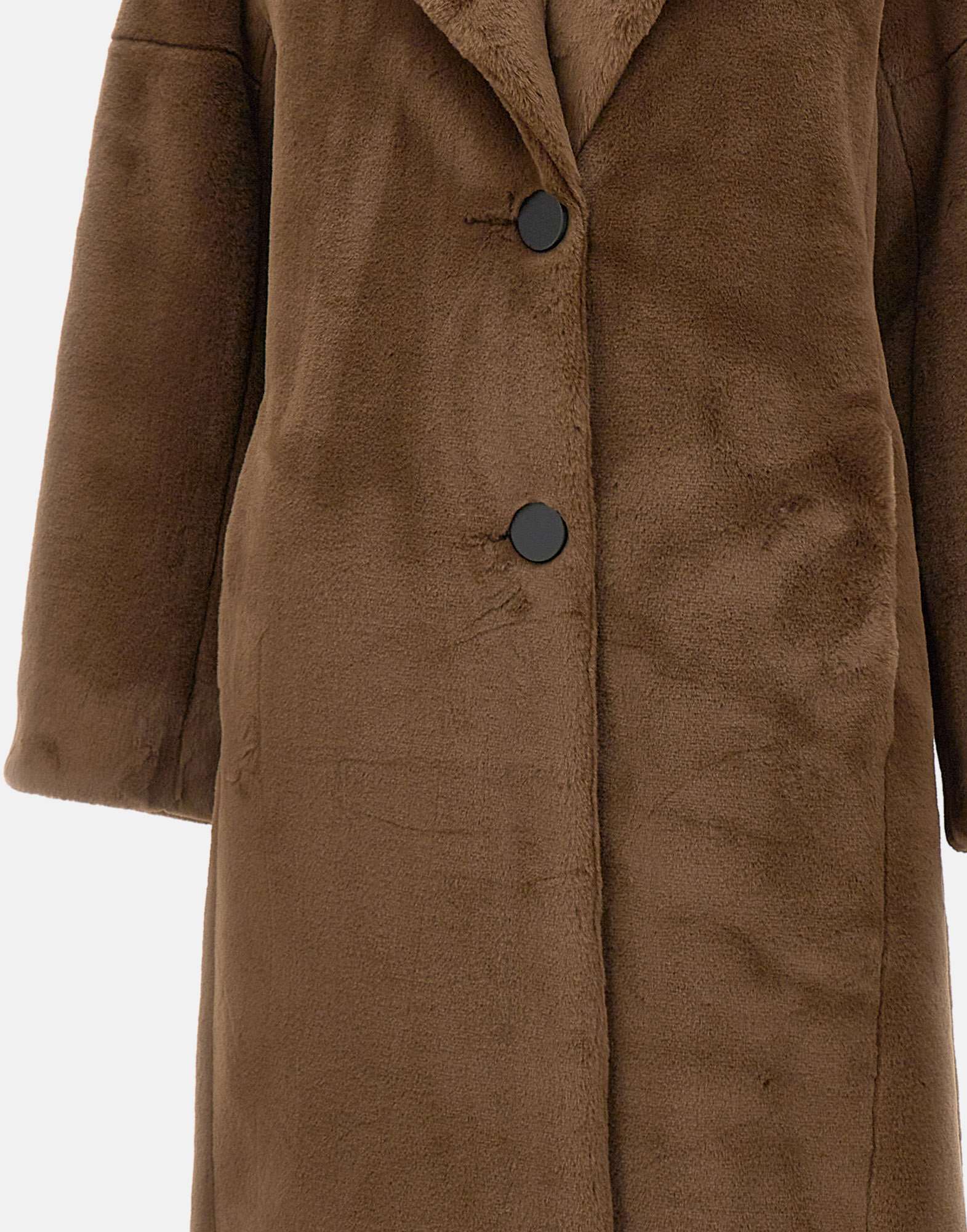 RRD W24572 Woman Brown Coats - Zuklat