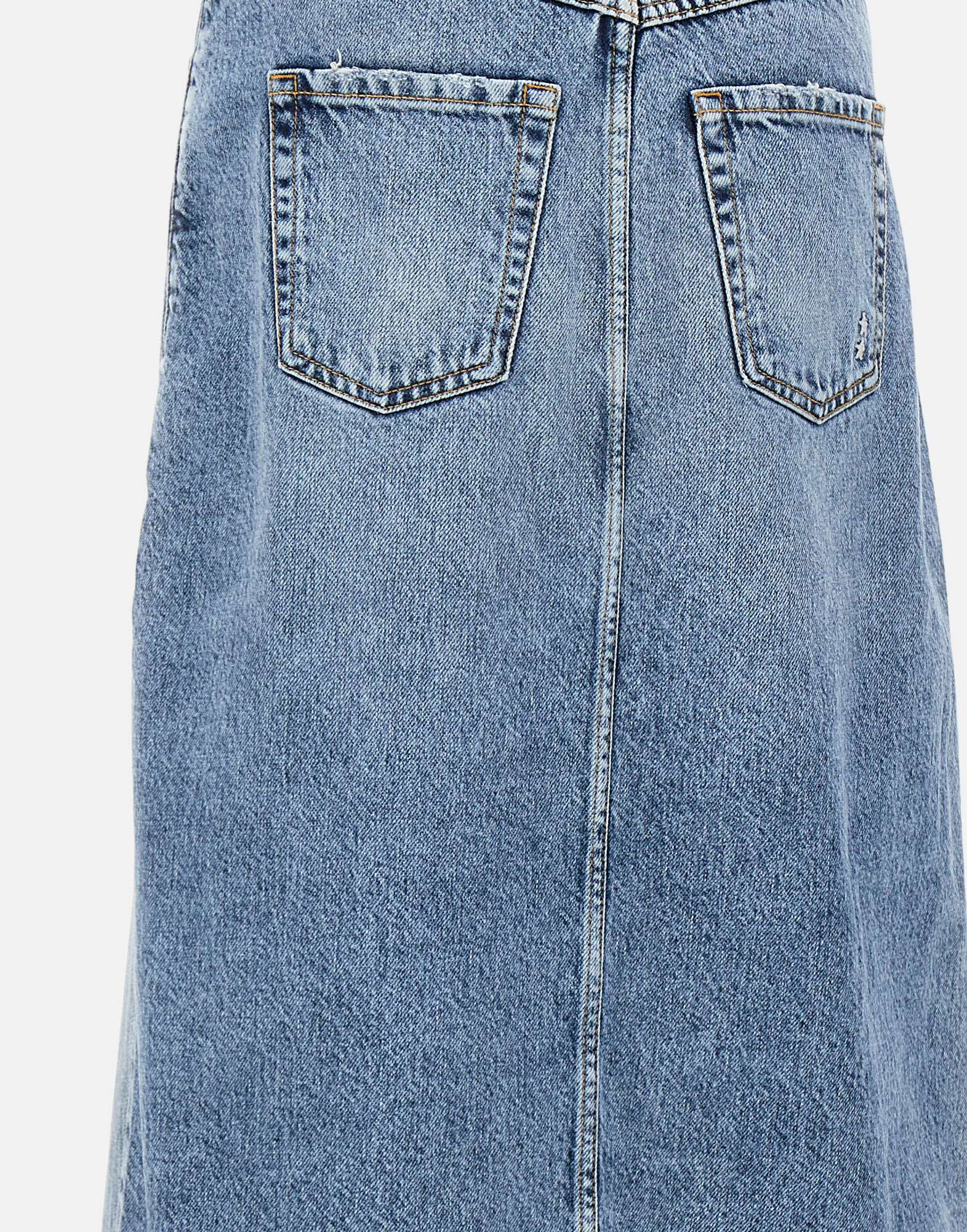 ICON DENIM SANDY Woman Blue Skirts - Zuklat