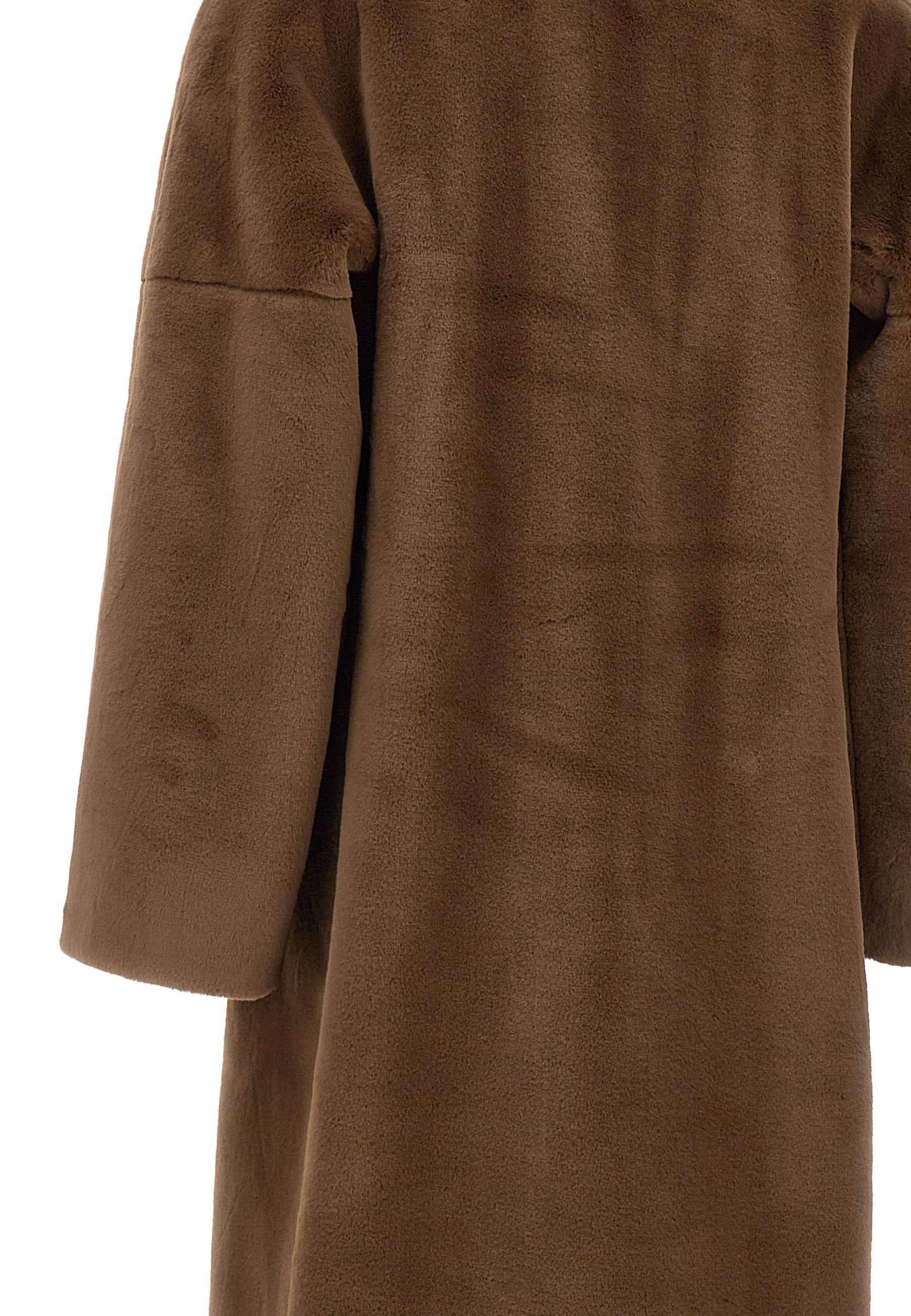 RRD W24572 Woman Brown Coats - Zuklat