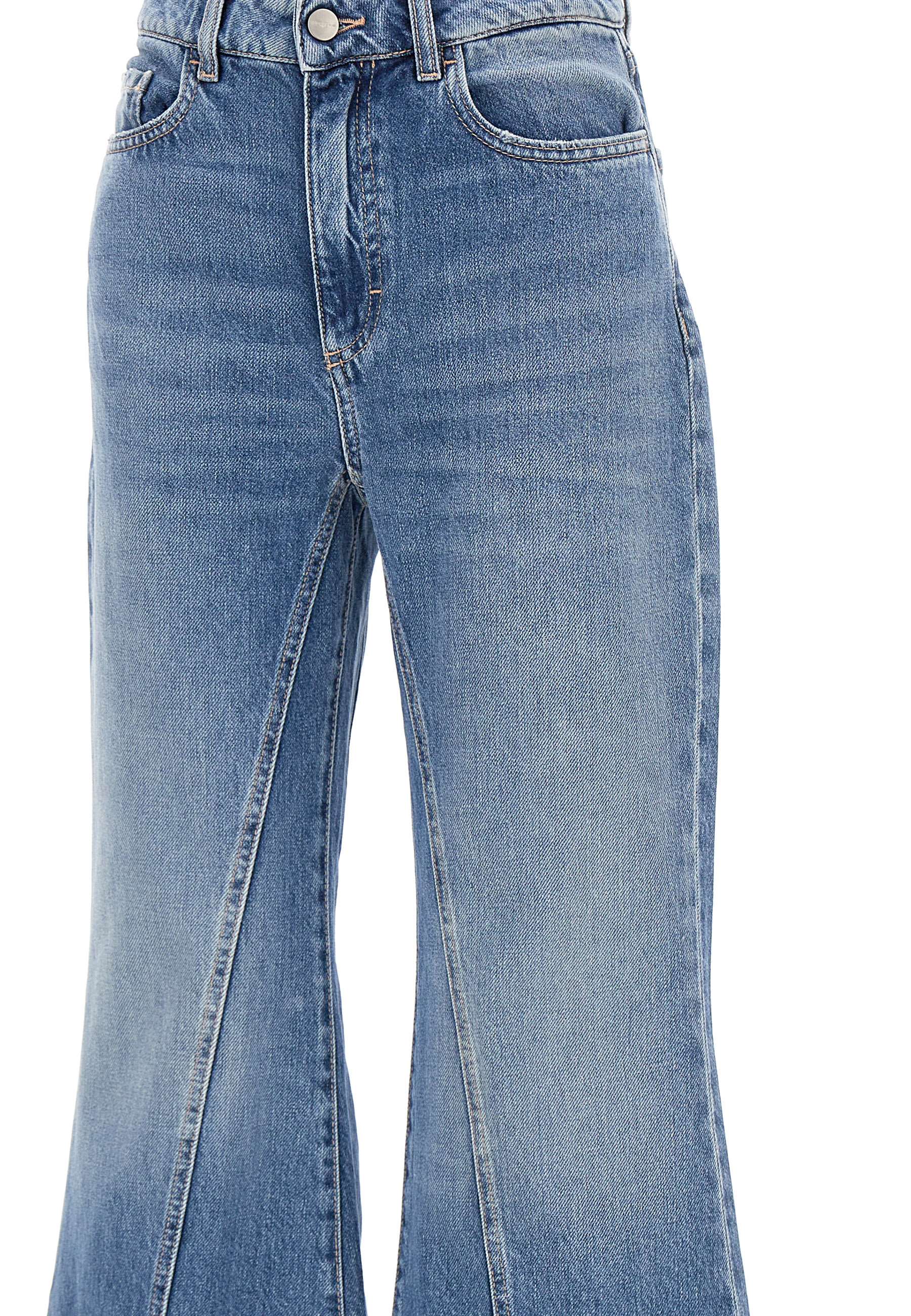 ICON DENIM STELLA Woman Blue Jeans - Zuklat