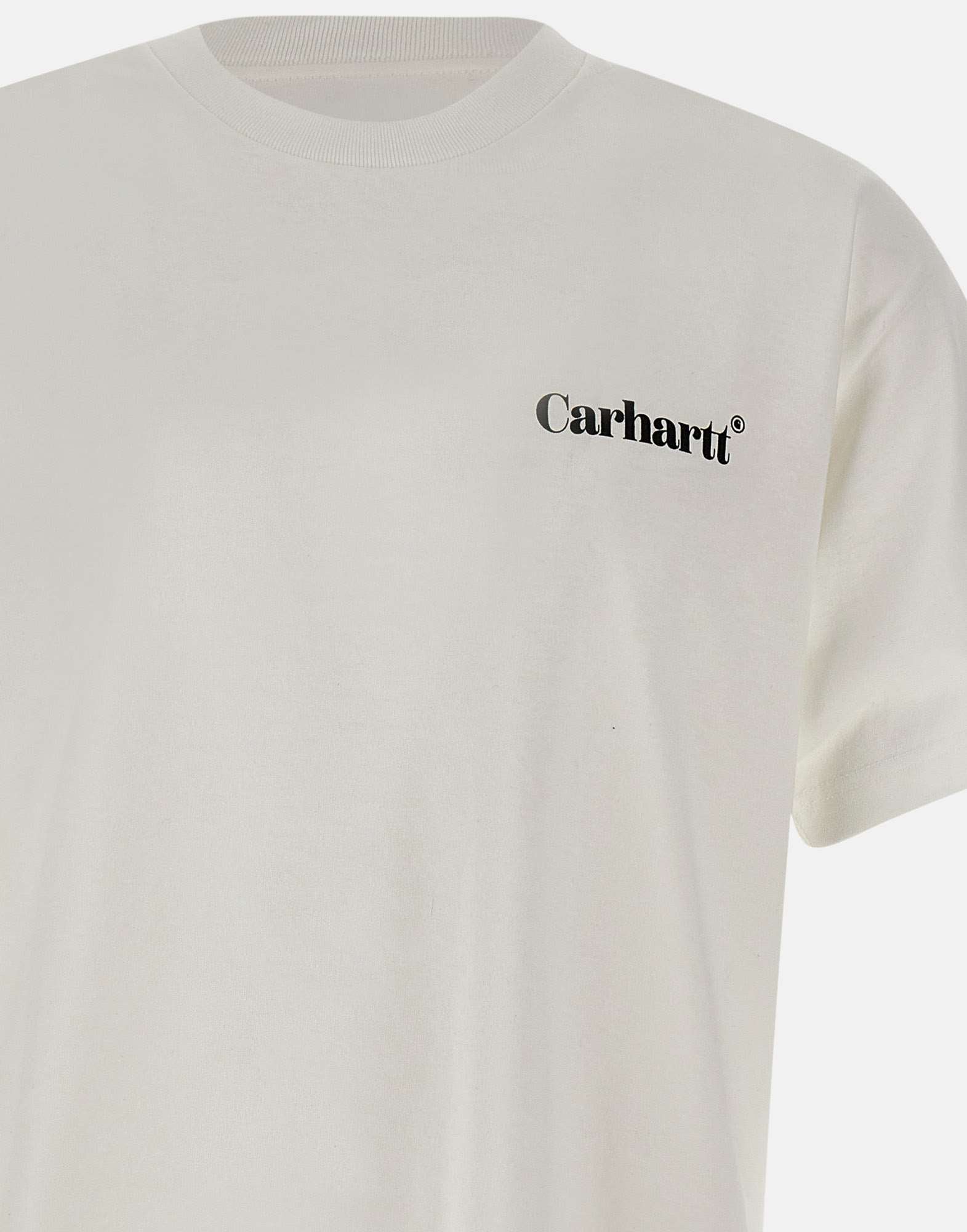 Carhartt WIP I033967 Man White T-shirts and Polos - Zuklat