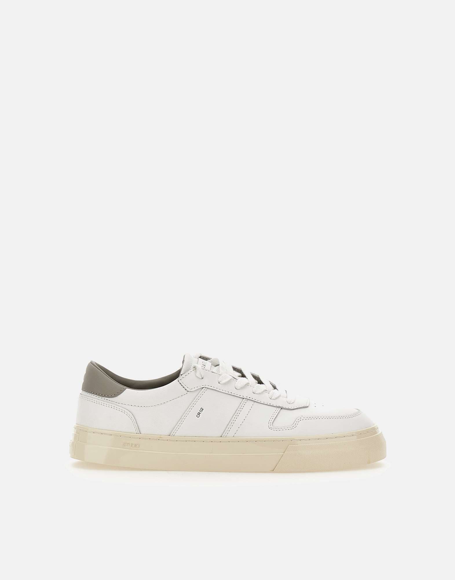 D.A.T.E. M411SDCA Man White Sneakers - Zuklat