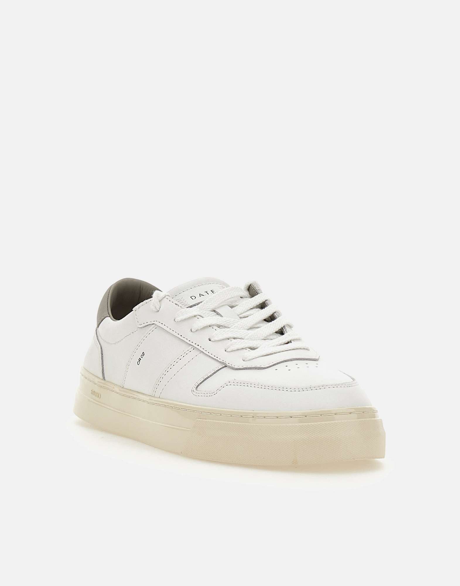 D.A.T.E. M411SDCA Man White Sneakers - Zuklat