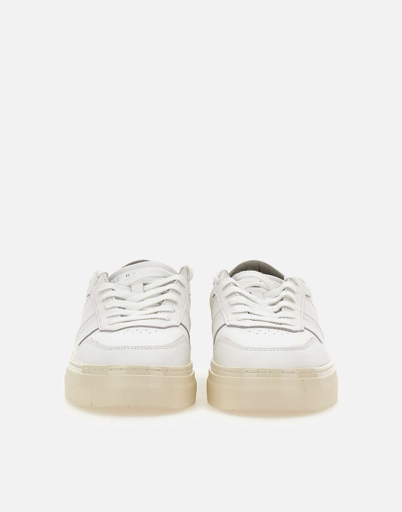 D.A.T.E. M411SDCA Man White Sneakers - Zuklat