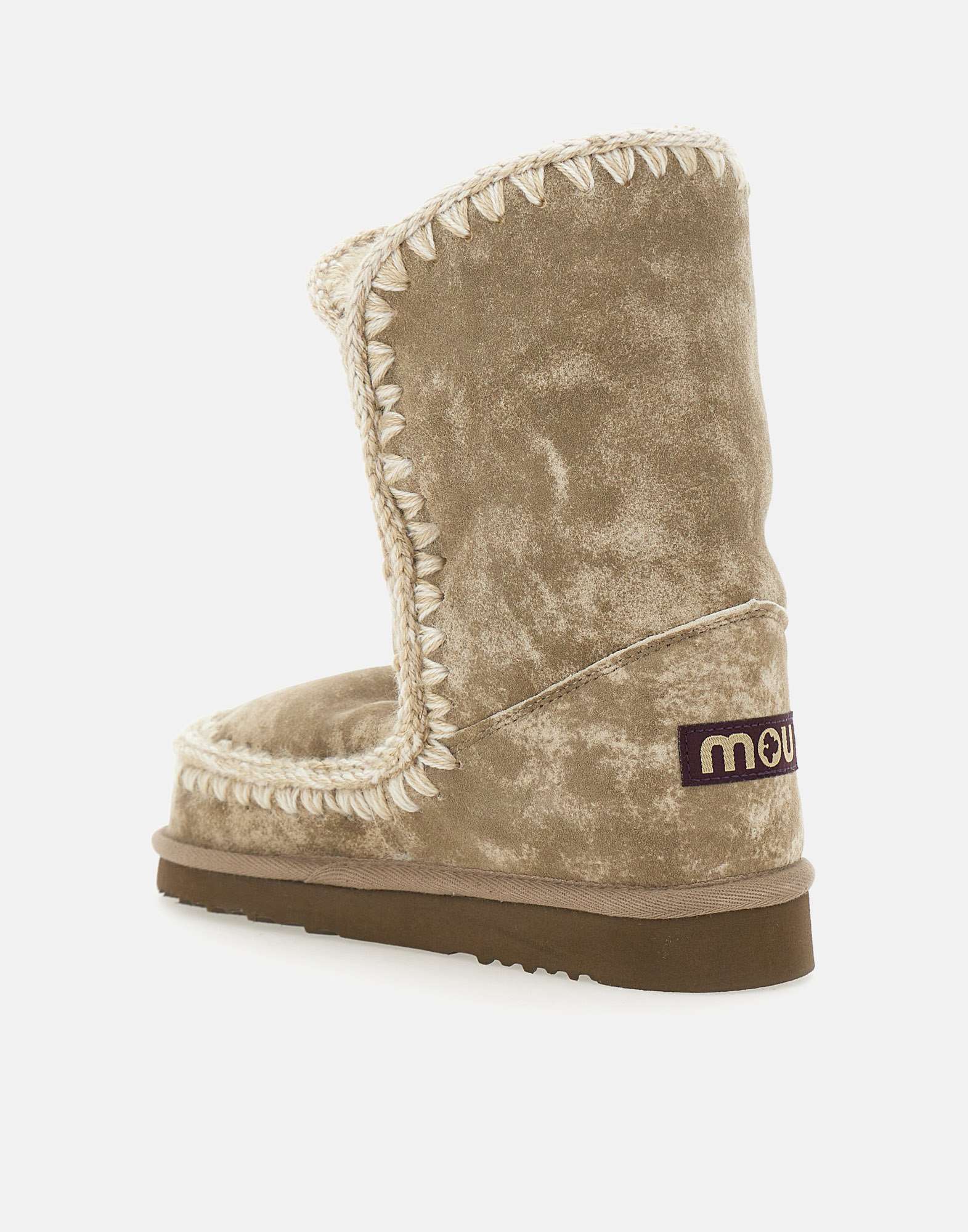 Mou FW101000B Woman Beige Boots - Zuklat