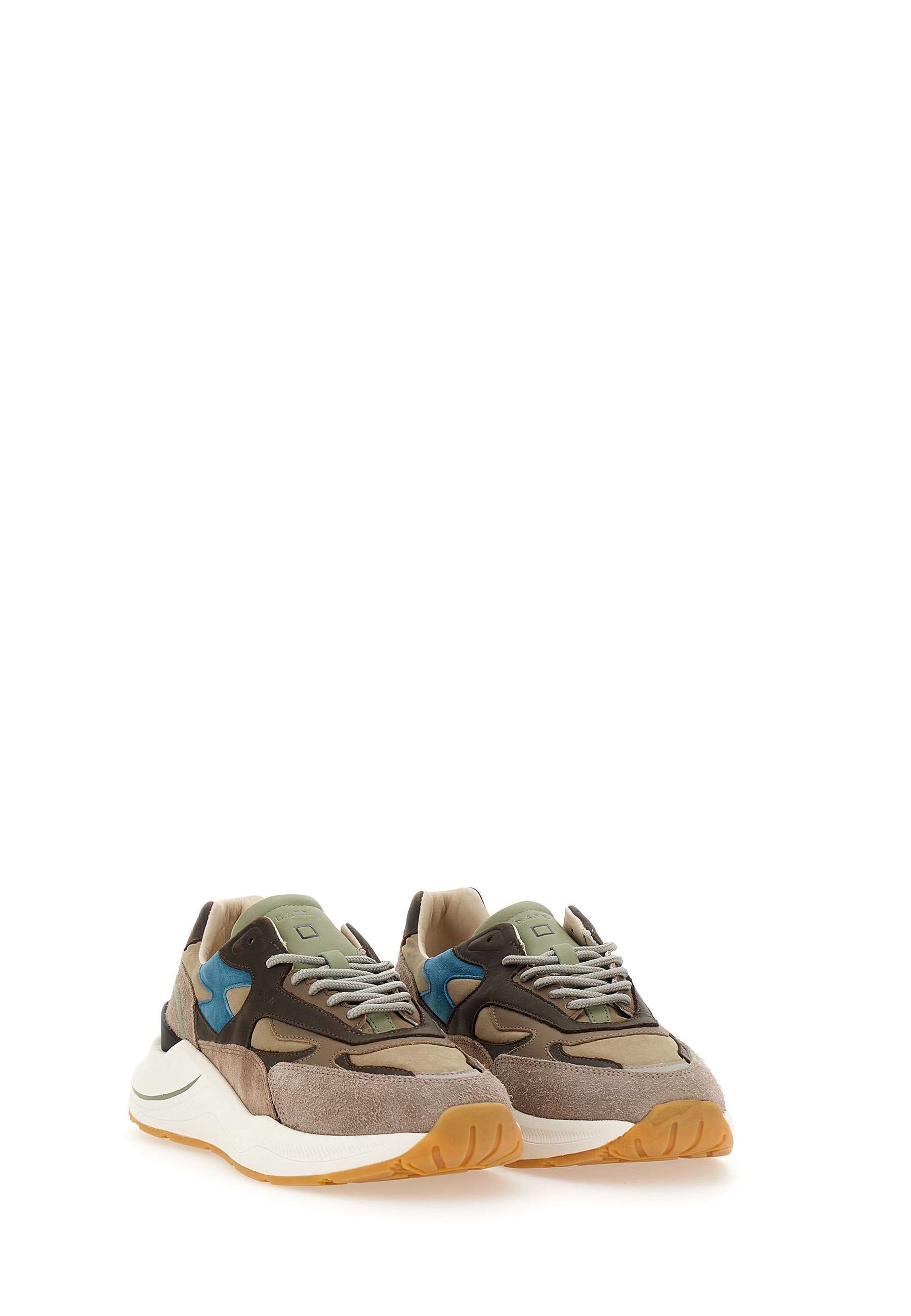 D.A.T.E. M411FGNY Man MultiColour Sneakers - Zuklat