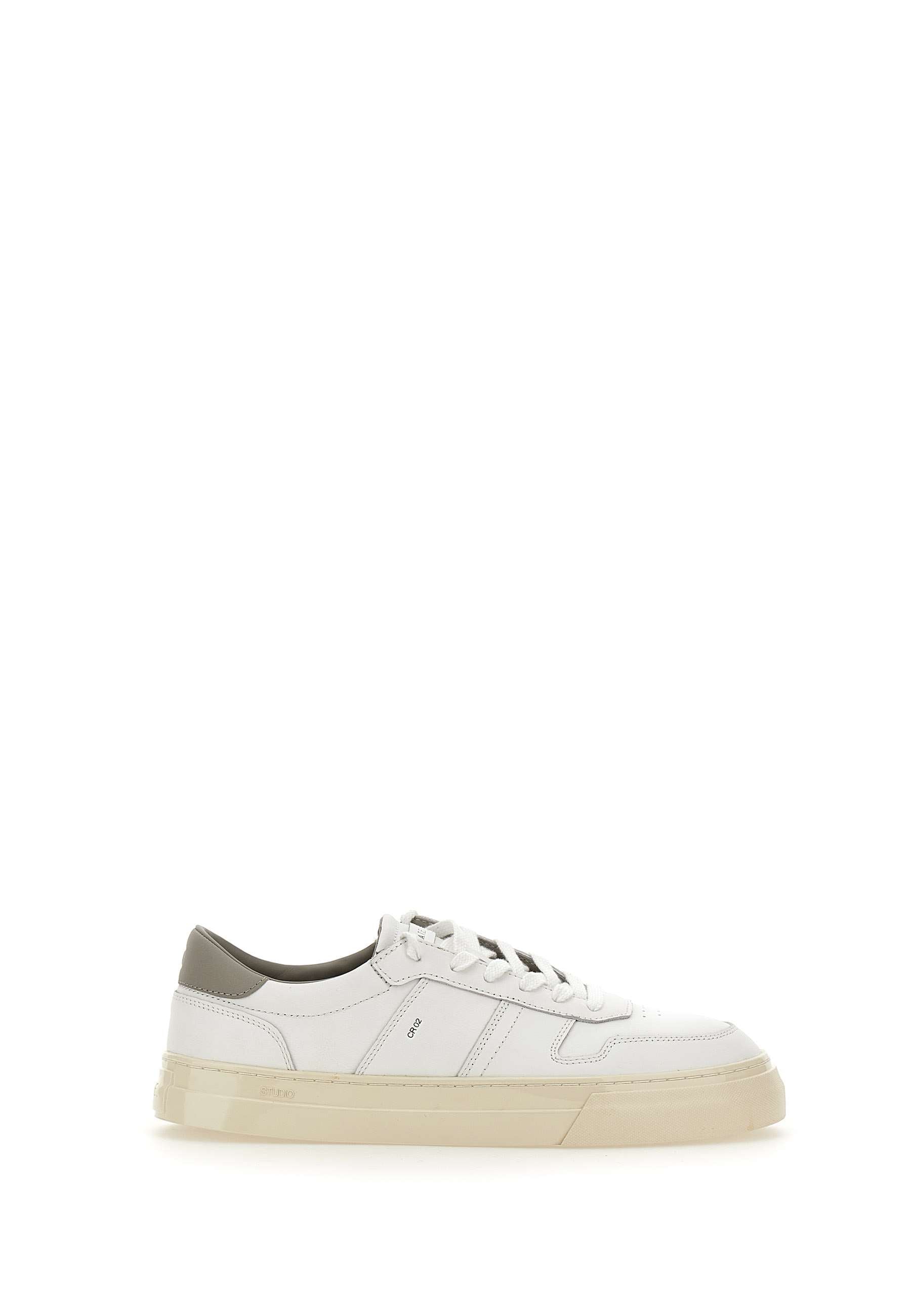 D.A.T.E. M411SDCA Man White Sneakers - Zuklat