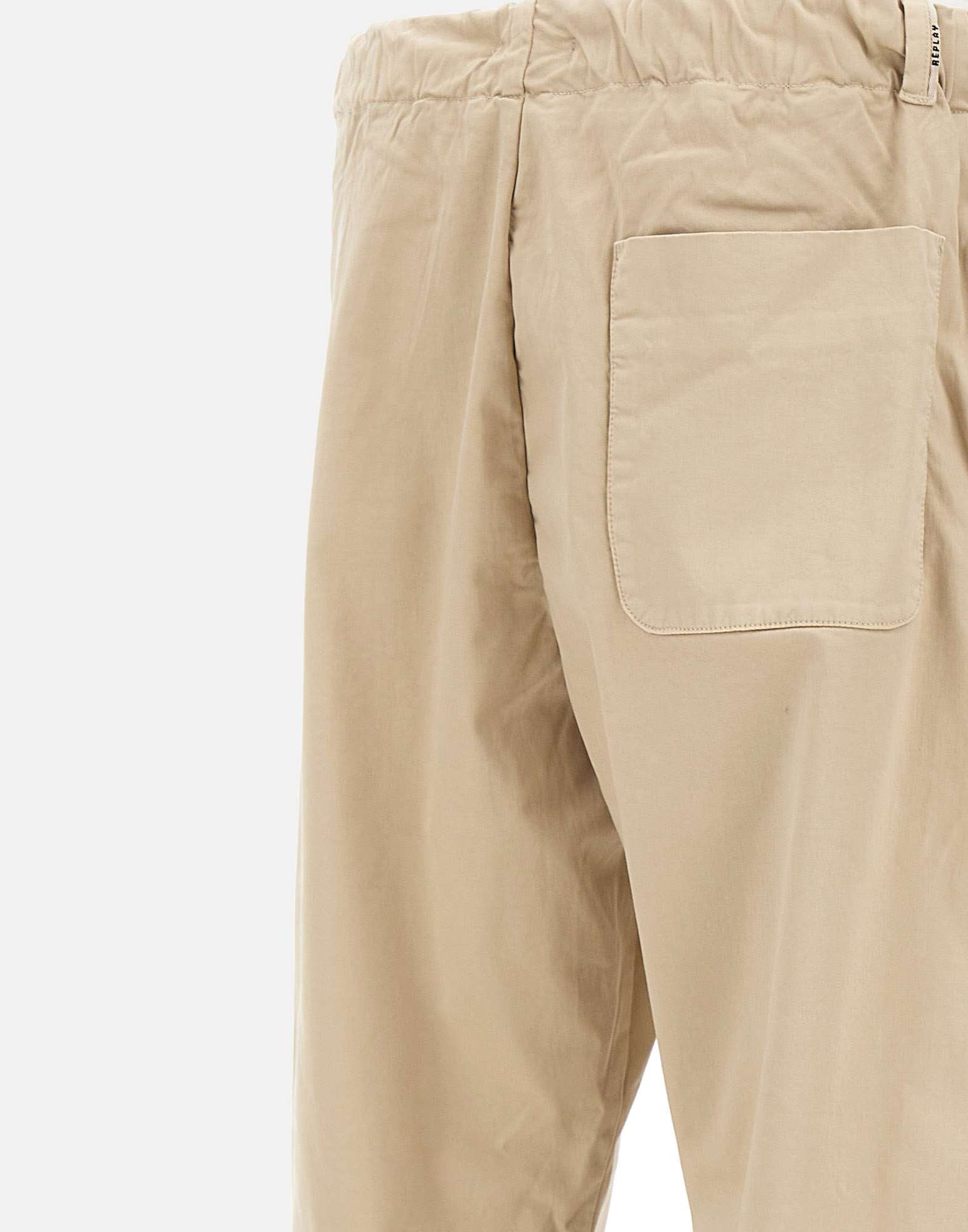 Replay M9010 Man Beige Trousers - Zuklat