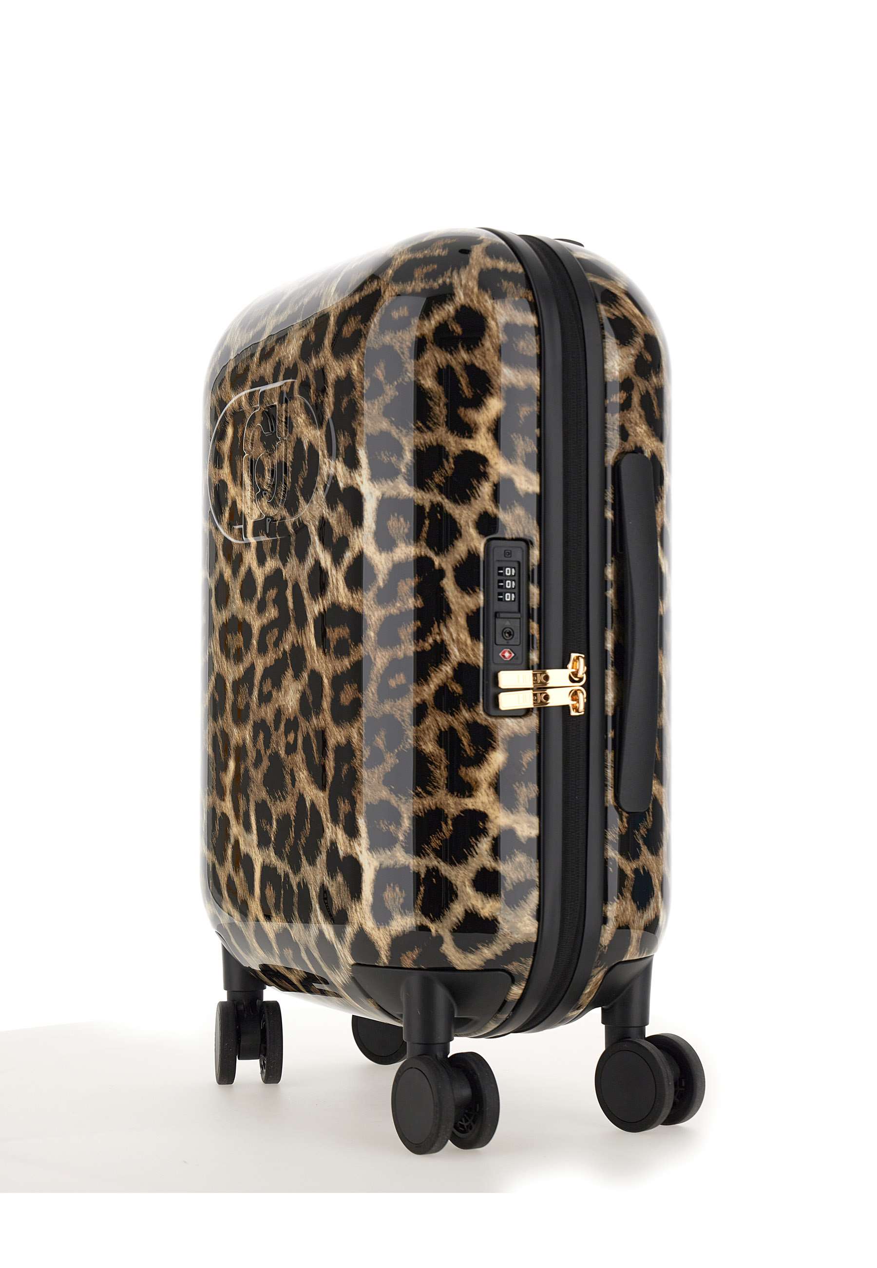 Liu Jo AF4316E0300 Woman BLACK/BEIGE Suitcases - Zuklat