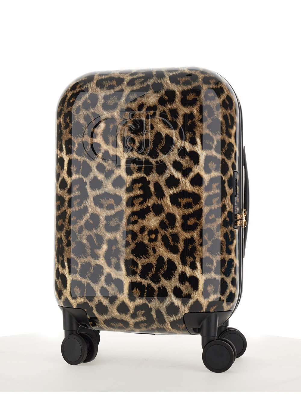 Liu Jo AF4316E0300 Woman BLACK/BEIGE Suitcases - Zuklat