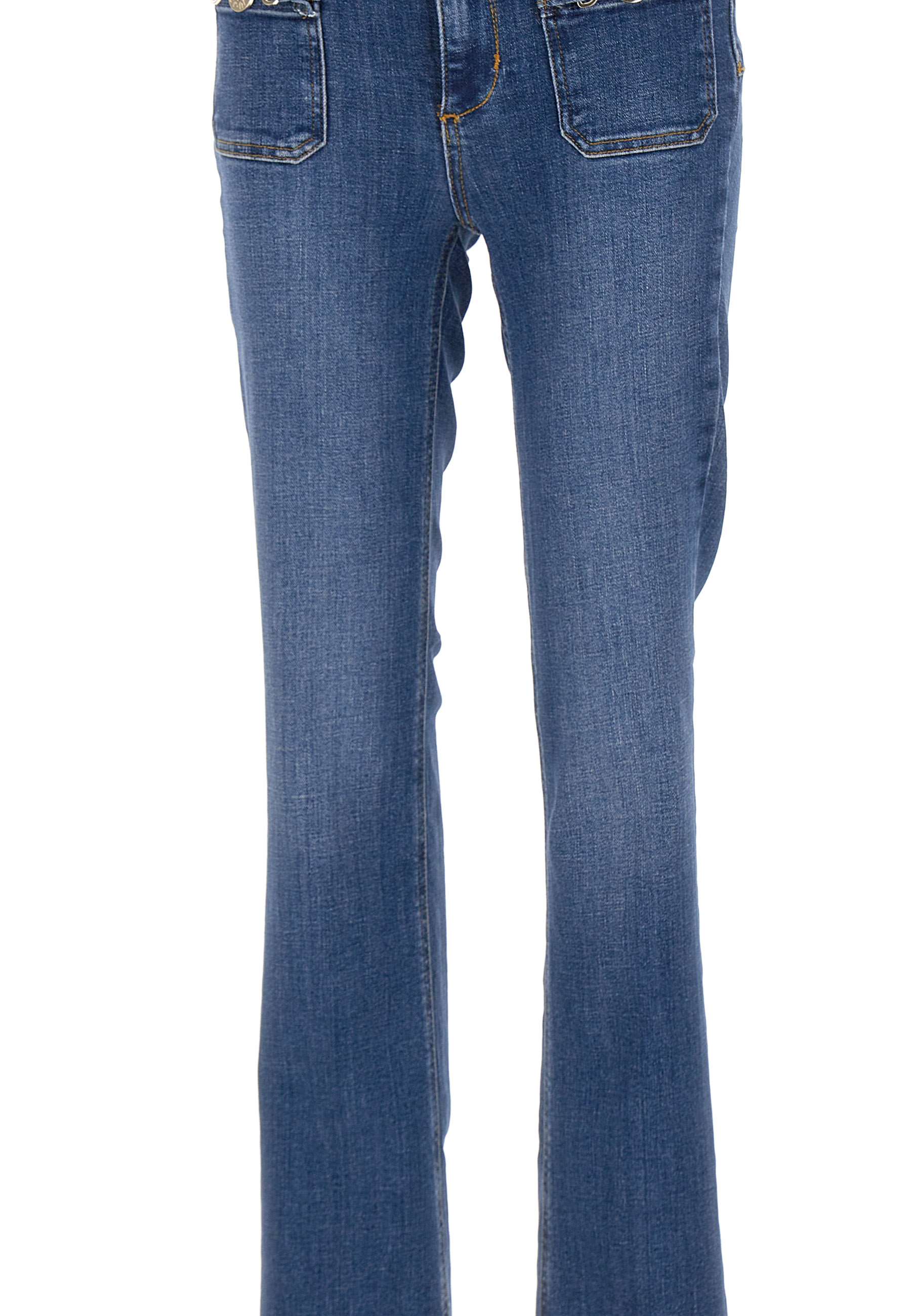 Liu Jo UF4025DS829 Woman Blue Jeans - Zuklat