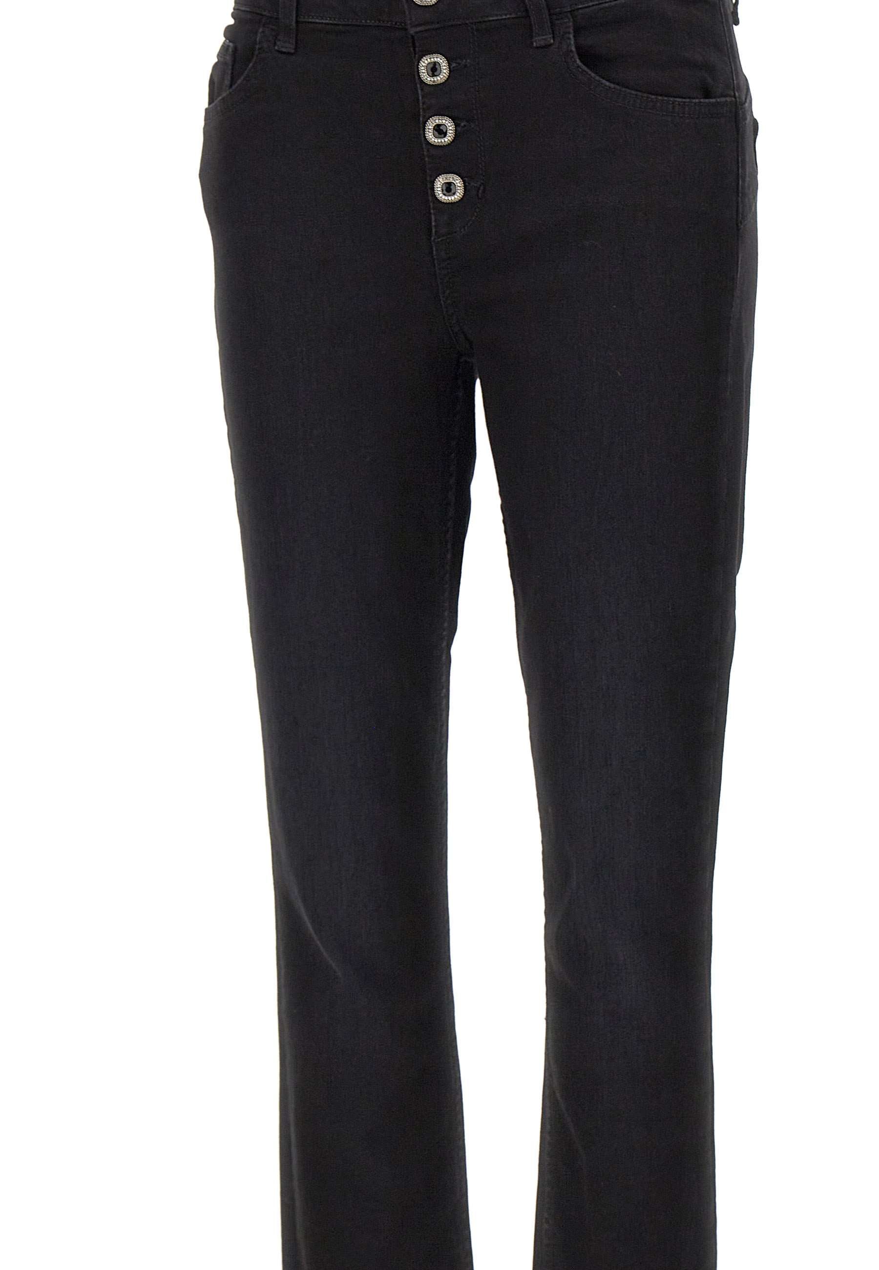 Liu Jo UF4054D4614 Woman Black Jeans - Zuklat