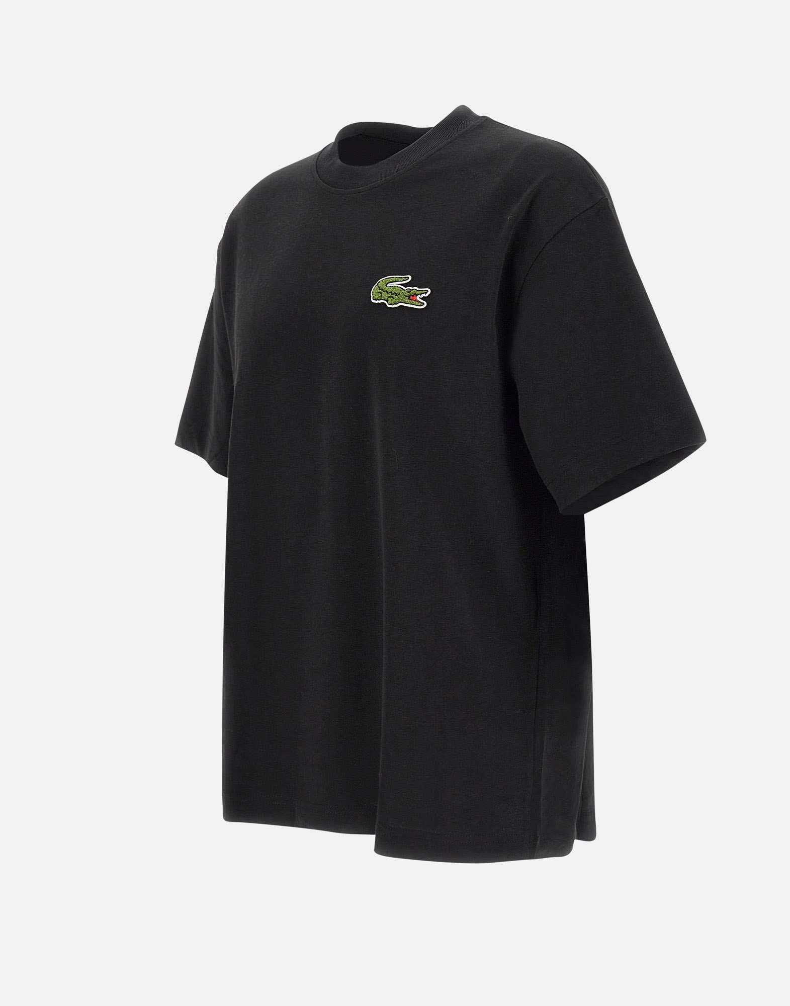 Lacoste TH2745 Unisex Black T-shirts and Polos - Zuklat