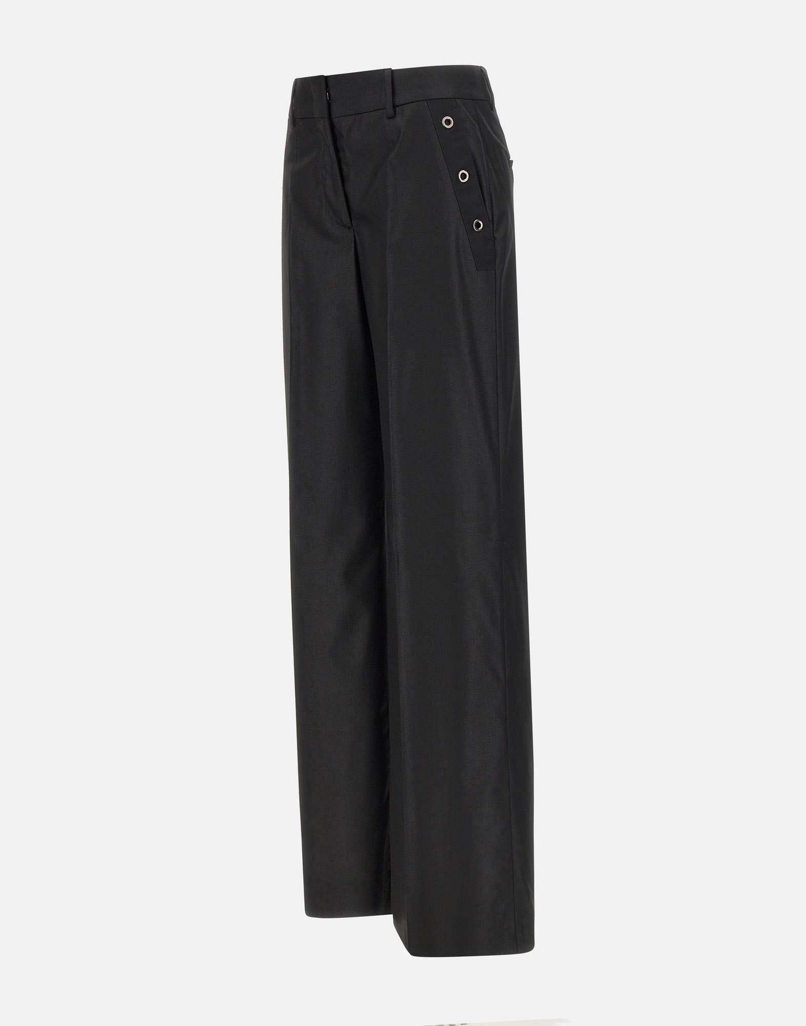 Iceberg B051 Woman Black Trousers - Zuklat