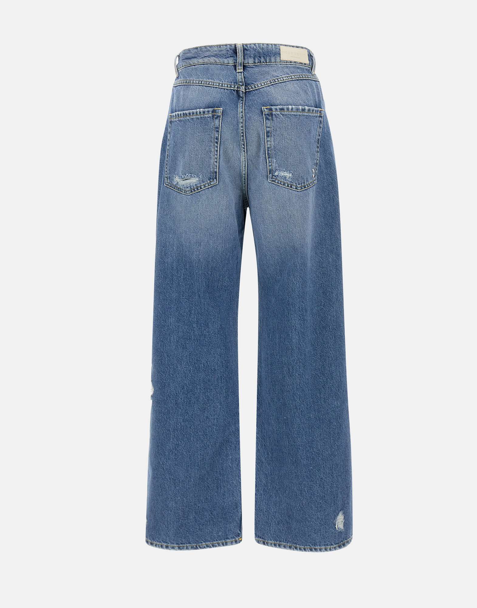 ICON DENIM POPPY Woman Blue Jeans - Zuklat