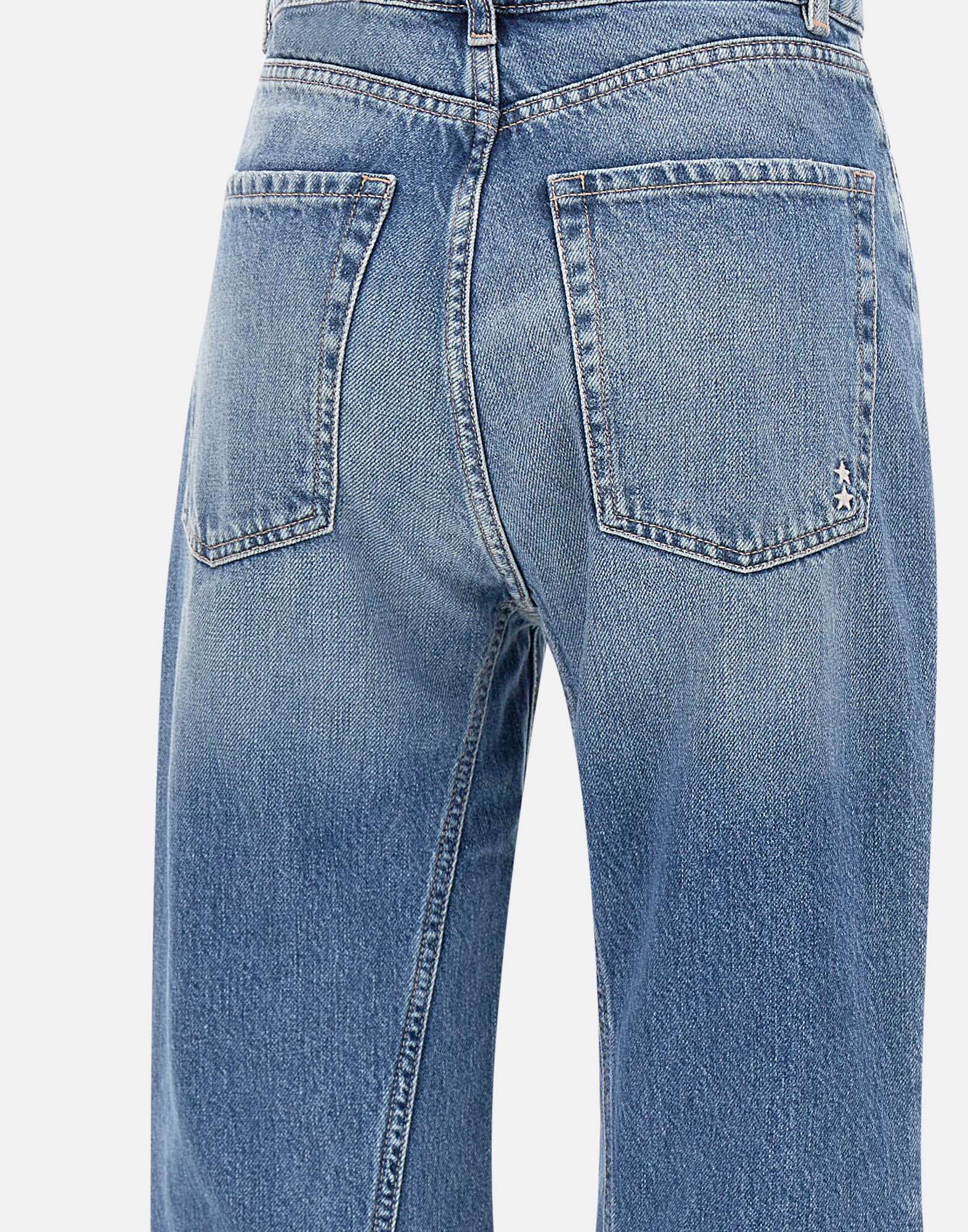 ICON DENIM STELLA Woman Blue Jeans - Zuklat