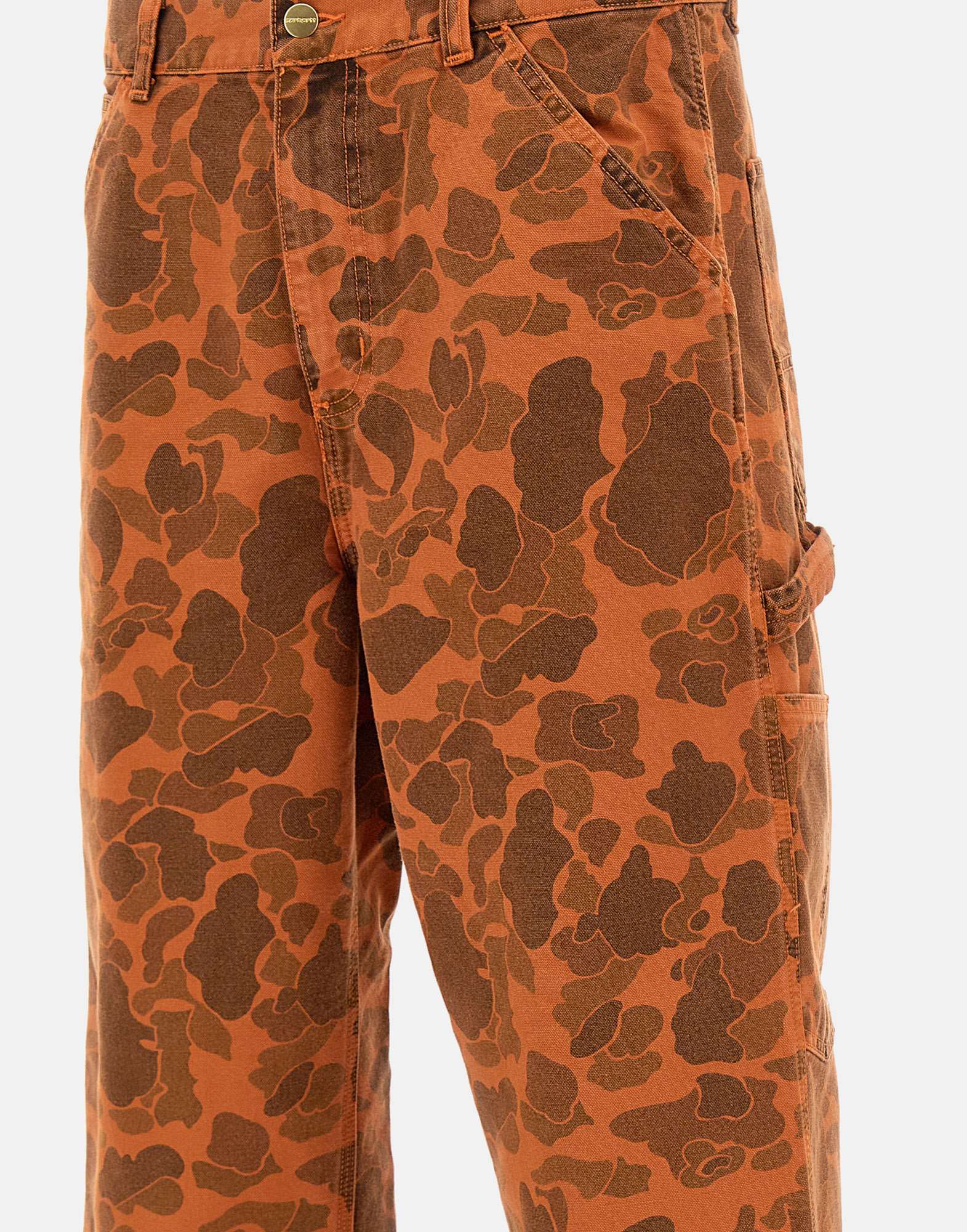 Carhartt WIP I033896 Man Orange Trousers - Zuklat