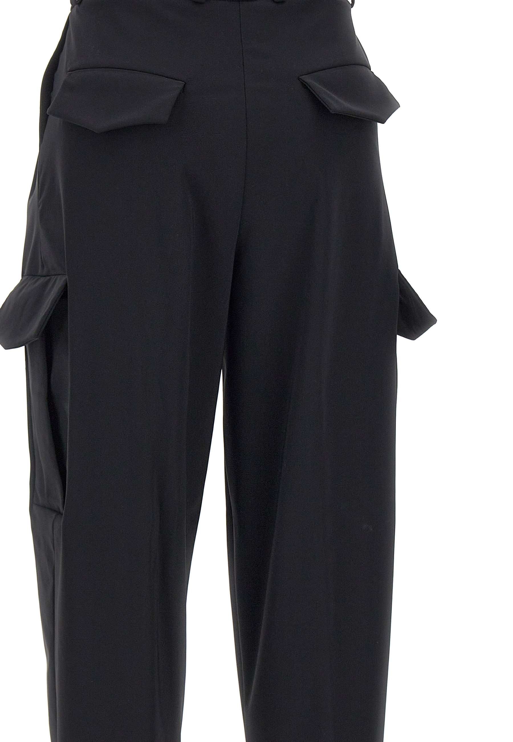 RRD W24705 Woman Black Trousers - Zuklat