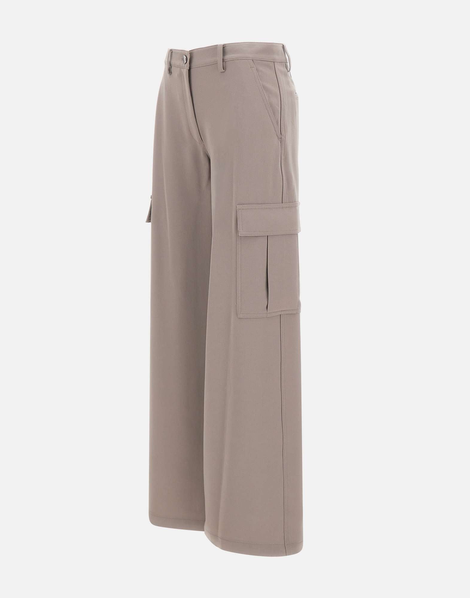 Theory O0709203 Woman Beige Trousers - Zuklat