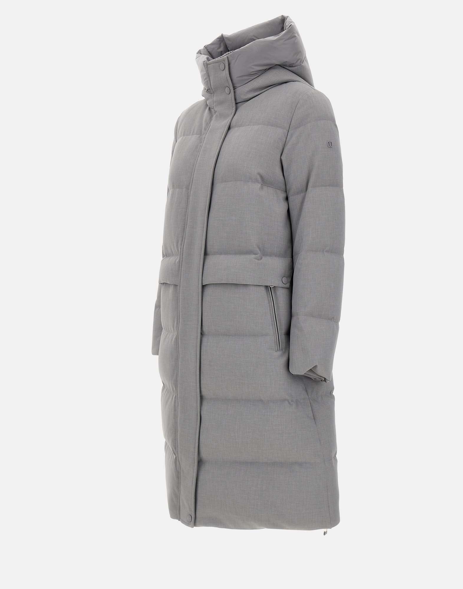 Duno SHEGAN Woman Grey Coats - Zuklat