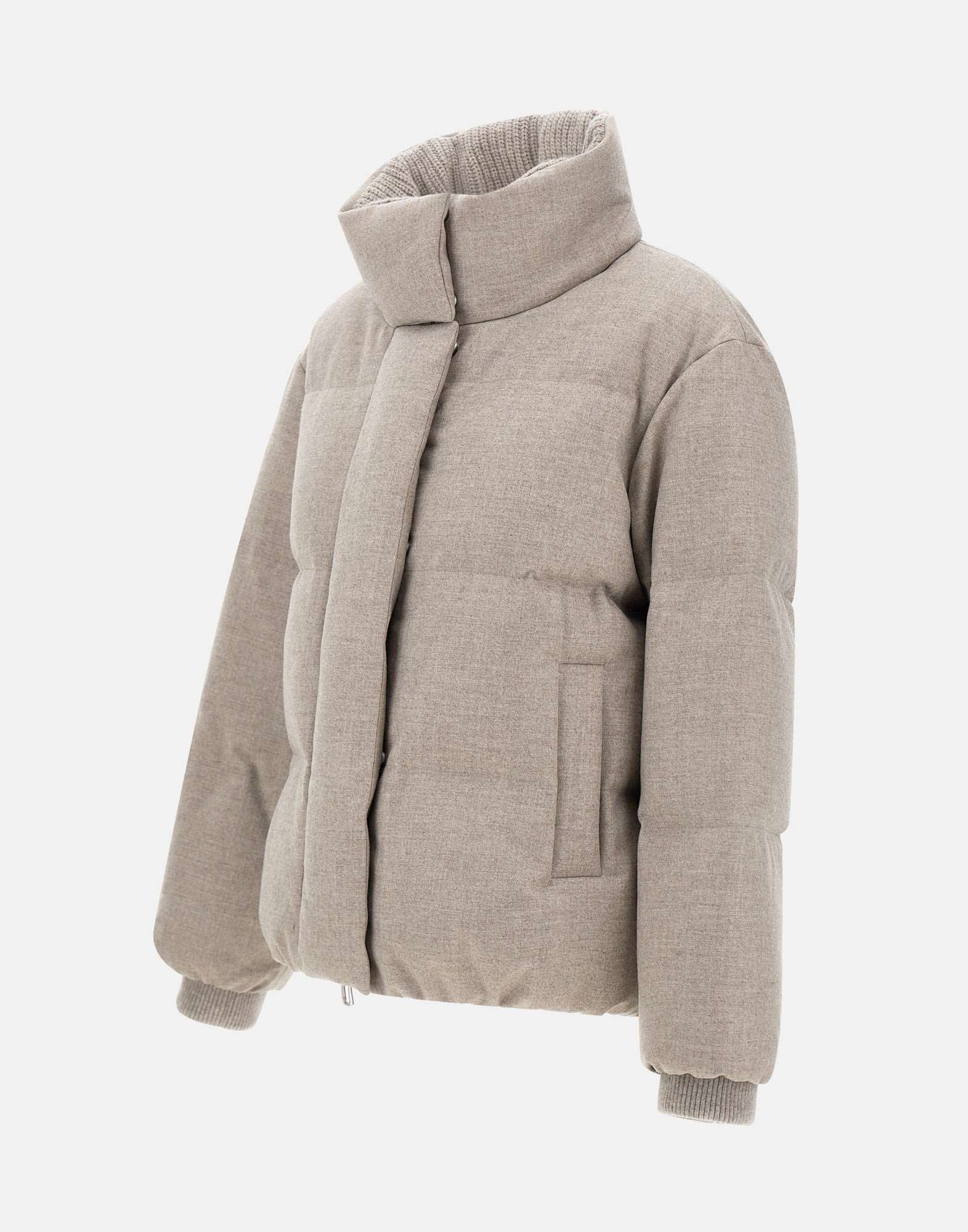 Duno DIANA Woman BEIGE/grey Coats - Zuklat