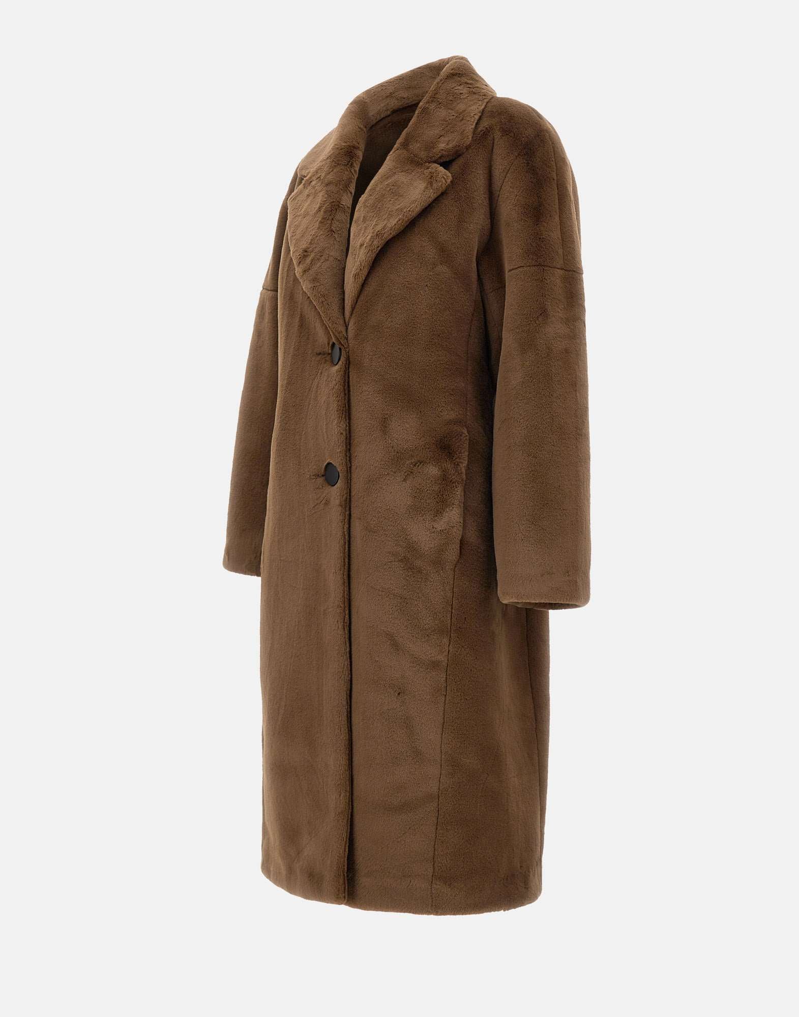 RRD W24572 Woman Brown Coats - Zuklat