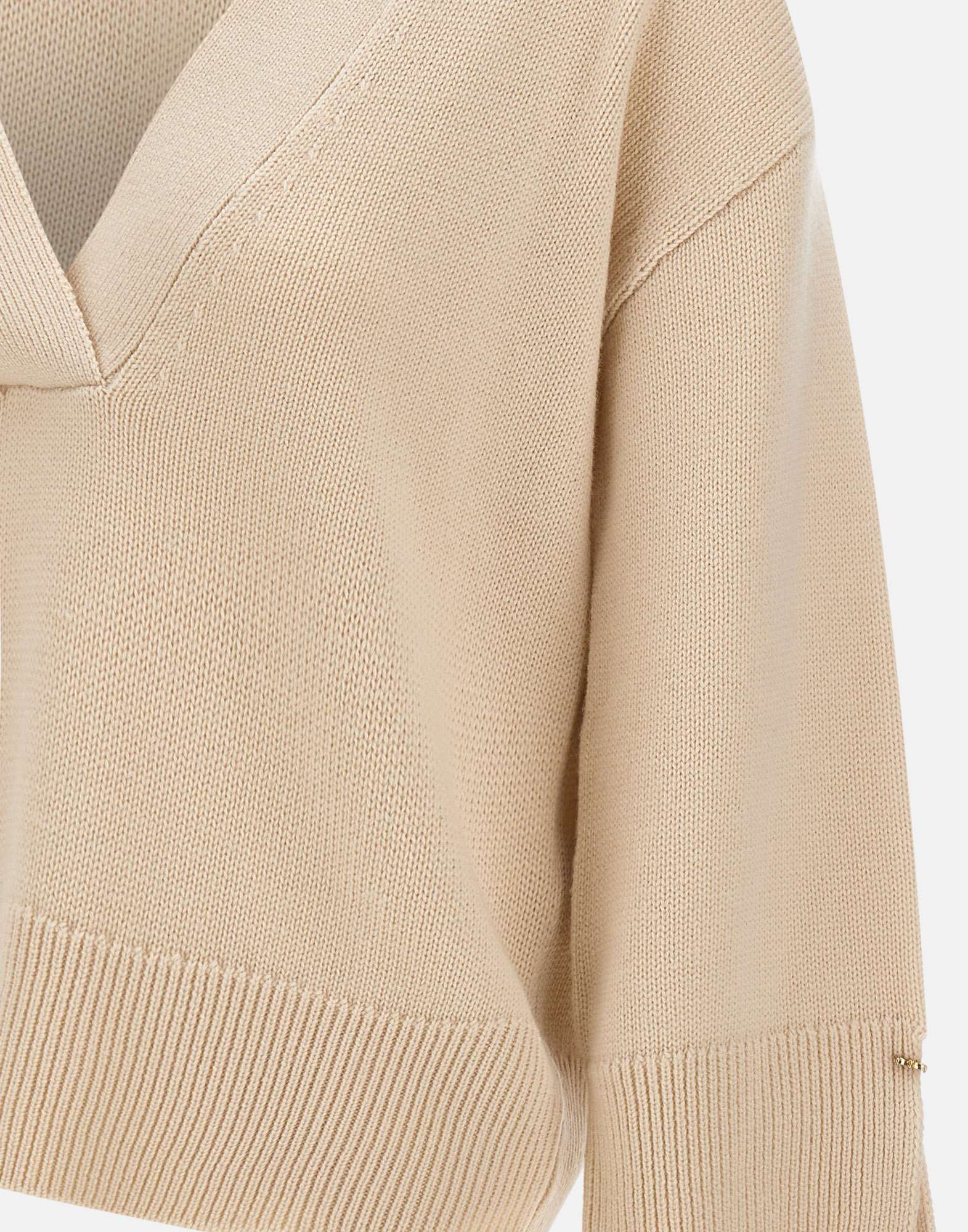 Liu Jo CF4034MA86O Woman Beige Sweaters - Zuklat