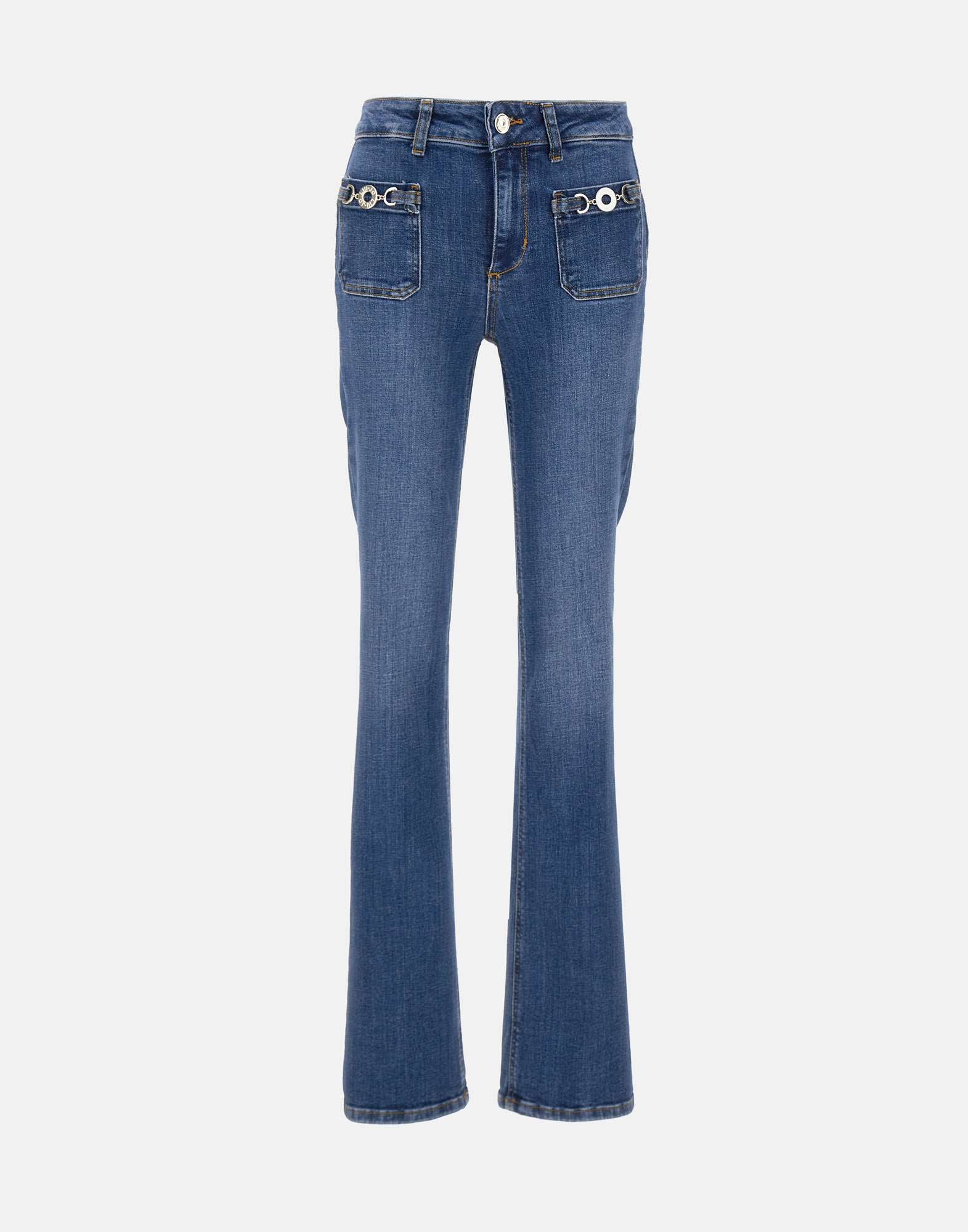 Liu Jo UF4025DS829 Woman Blue Jeans - Zuklat