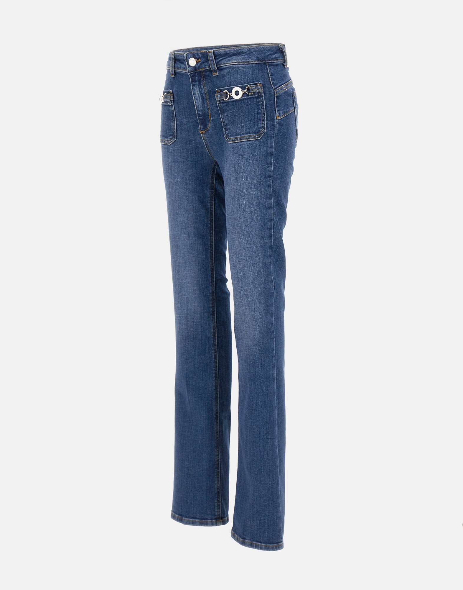 Liu Jo UF4025DS829 Woman Blue Jeans - Zuklat