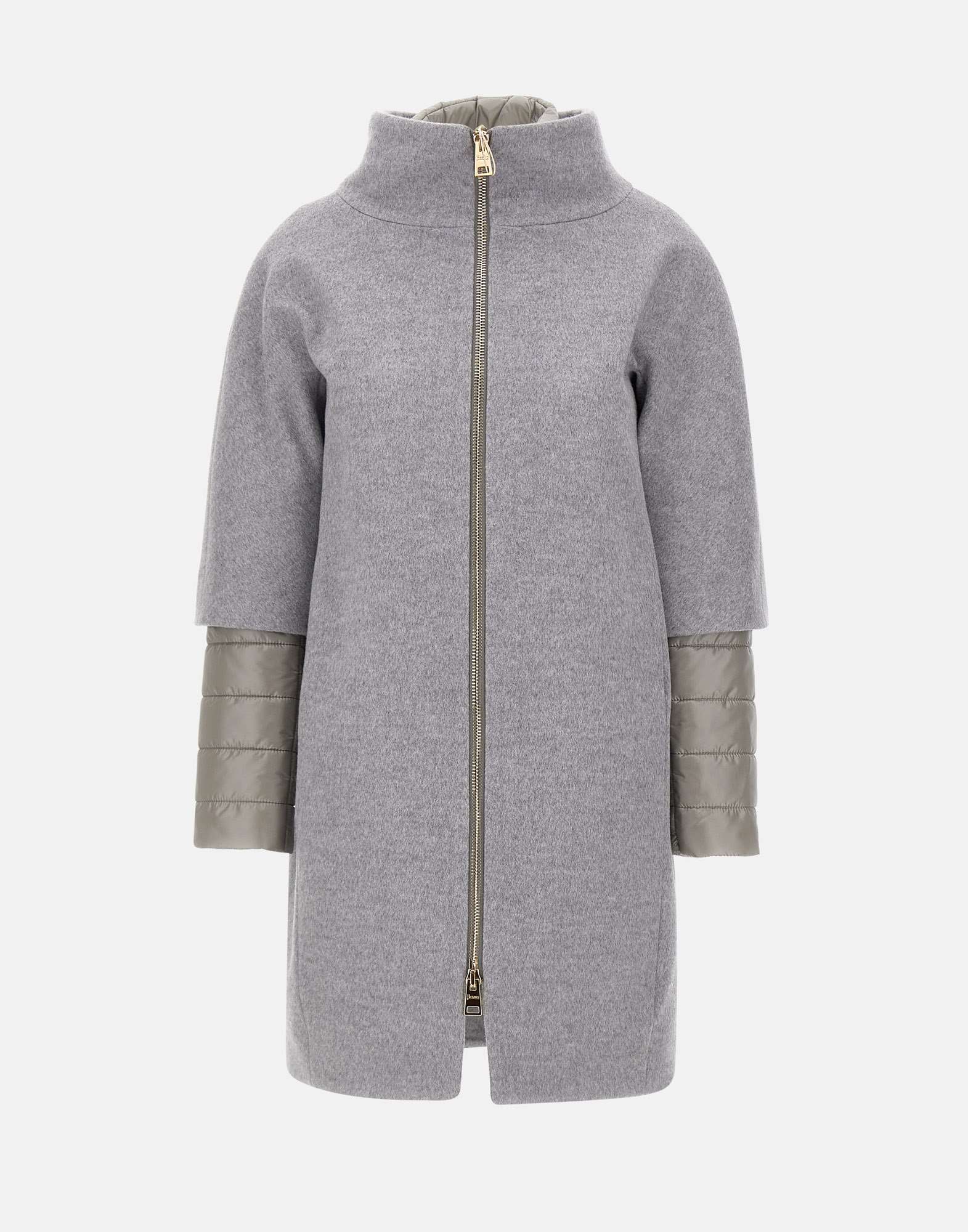 Herno CA000544D Woman Grey Coats - Zuklat