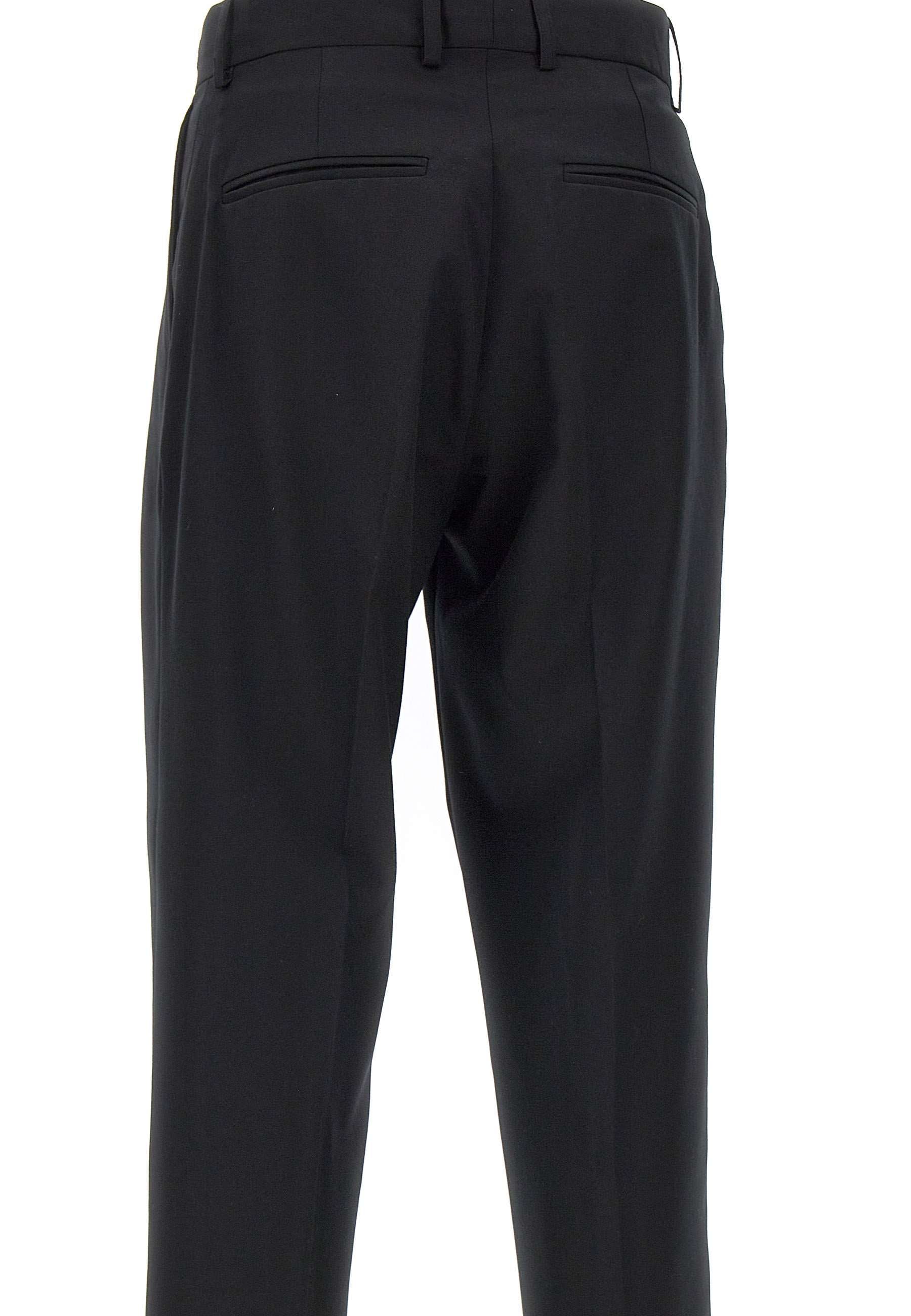 DROLE DE MONSIEUR BP165 Man Black Trousers - Zuklat