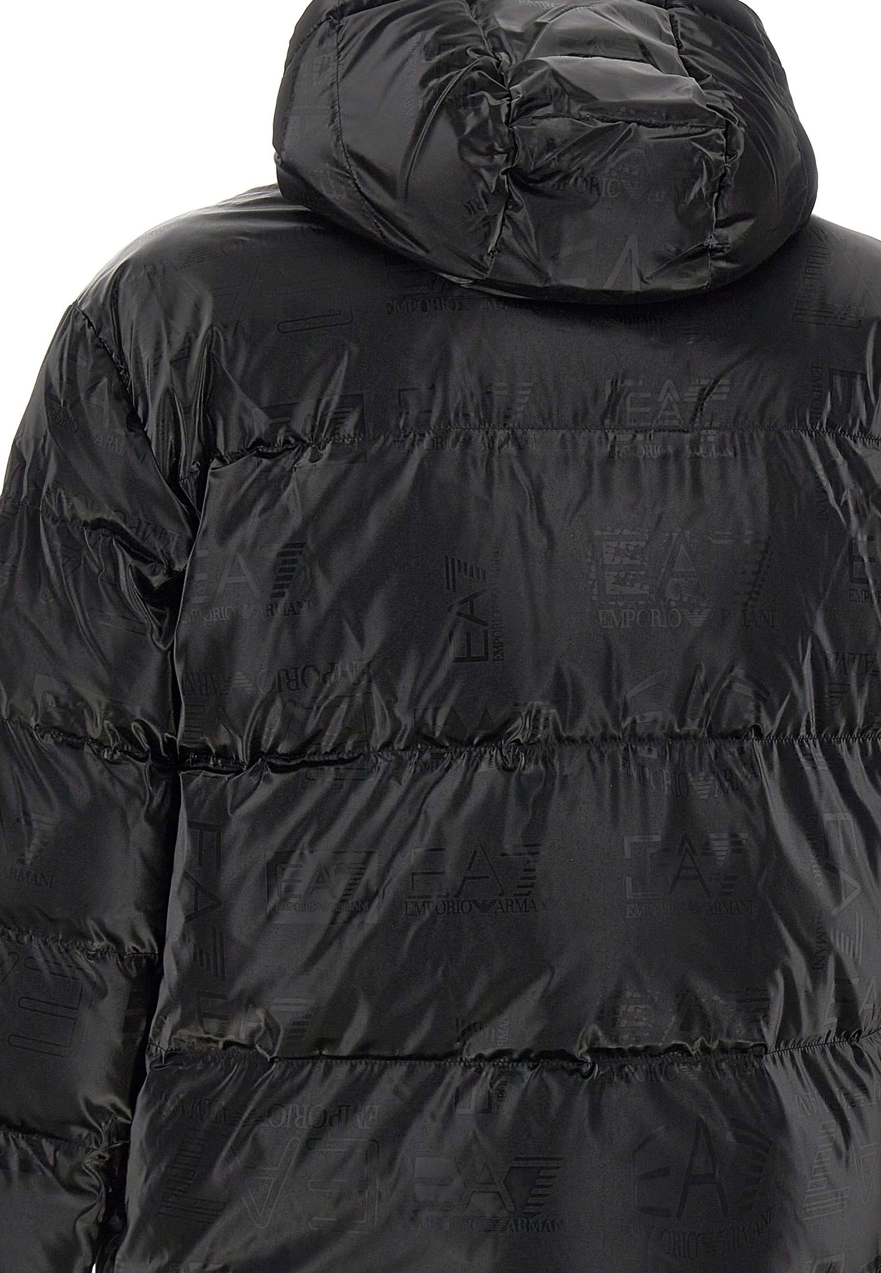 EA7 6DPB34 Man Black Coats - Zuklat