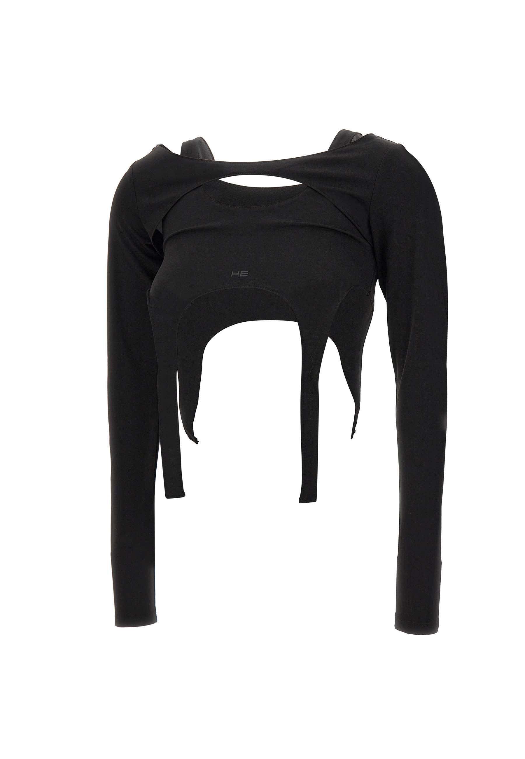 Heliot Emil 13051 Woman Black Top - Zuklat