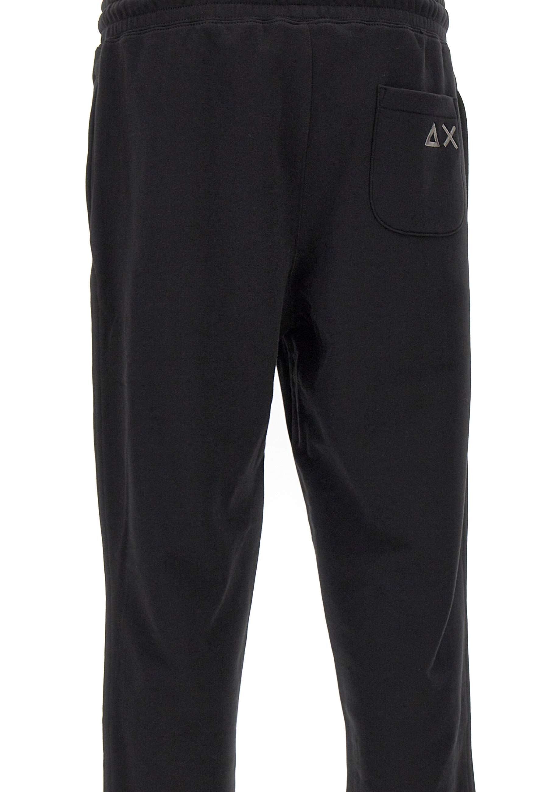 Sun68 F44140 Man Black Trousers - Zuklat