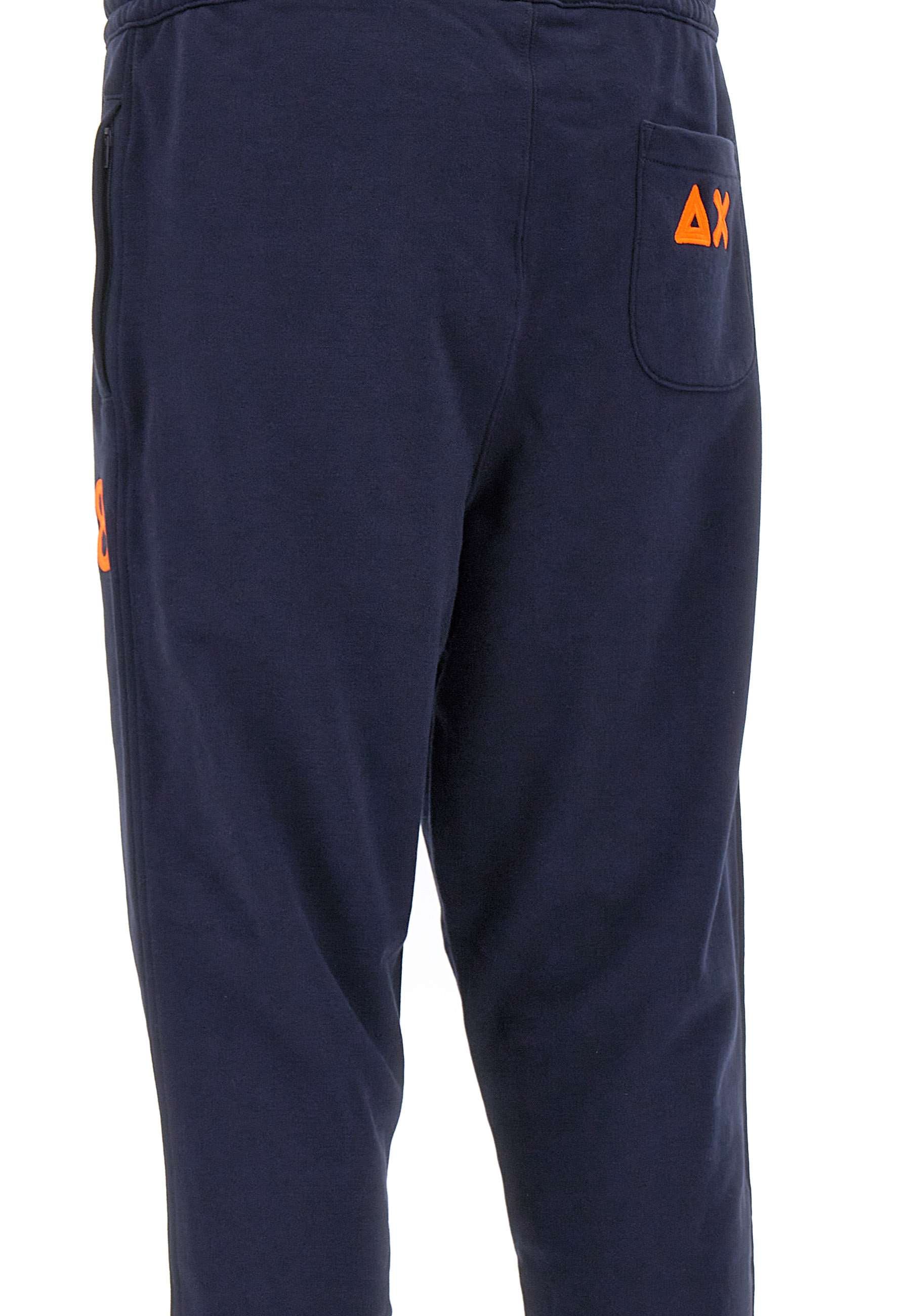 Sun68 F44145 Man Blue Trousers - Zuklat