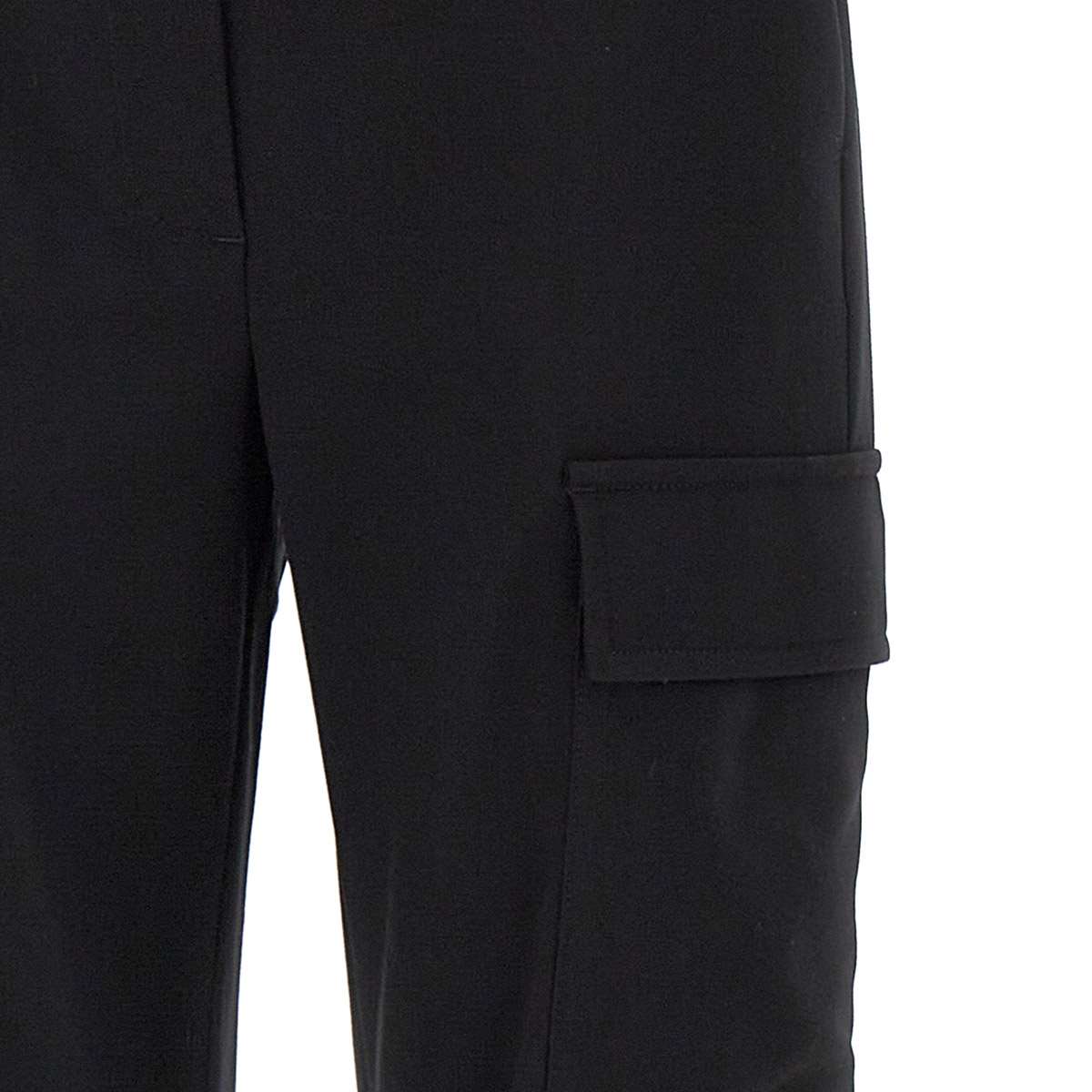 Liu Jo CF4449T2624 Woman Black Trousers - Zuklat